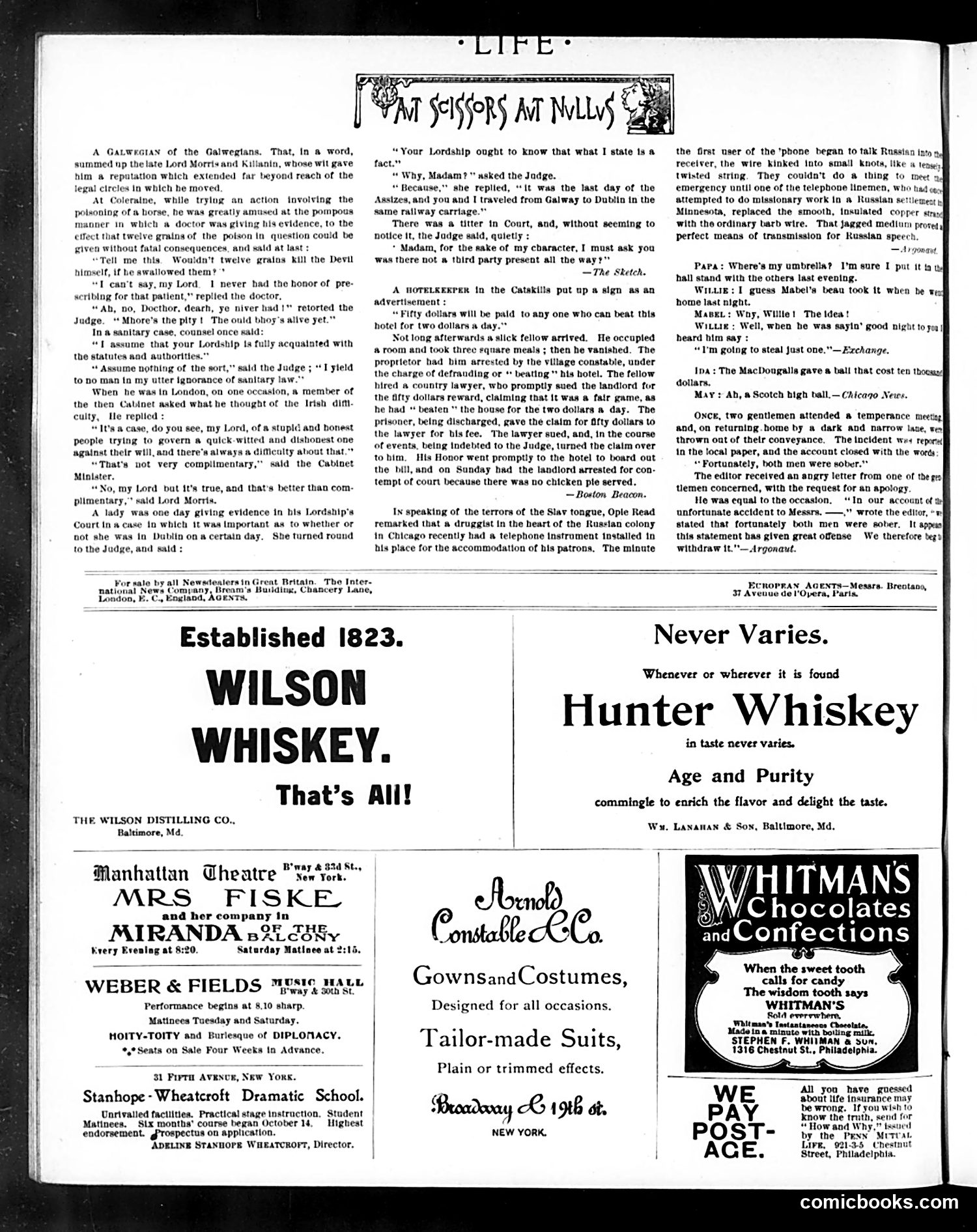 Life — October 31, 1901 — page 16 of 20