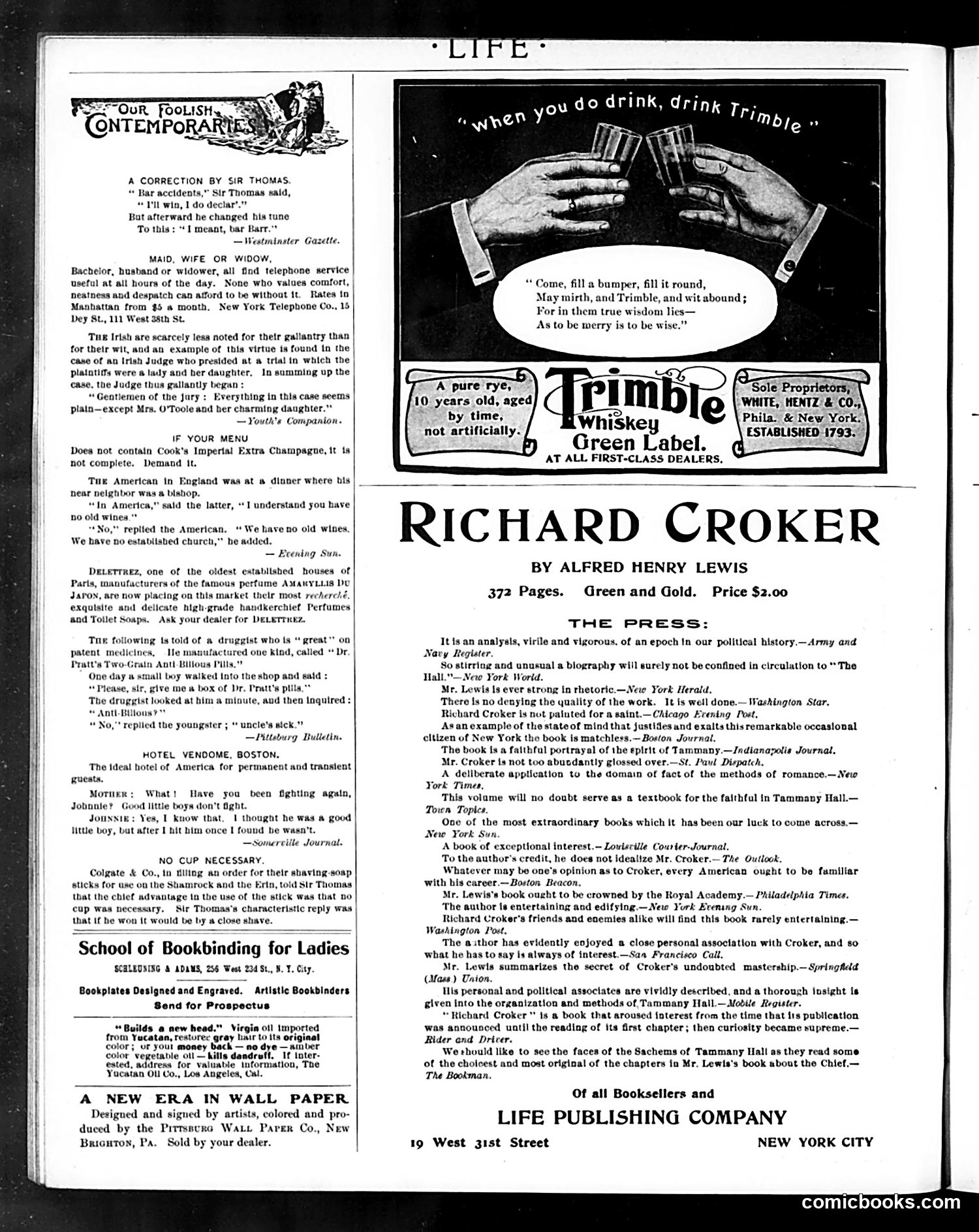 Life — October 31, 1901 — page 18 of 20