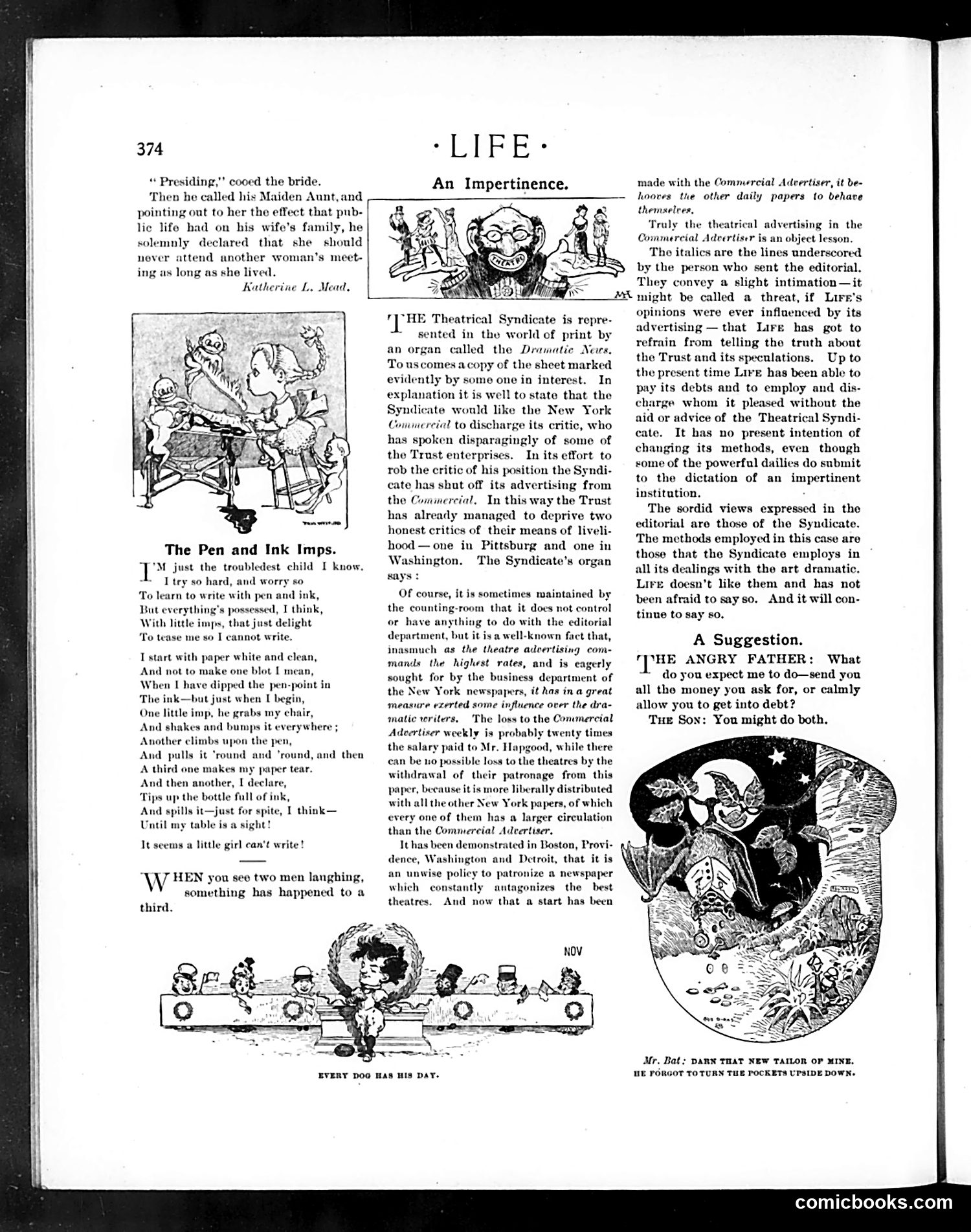 Life — November 7, 1901 — page 14 of 20