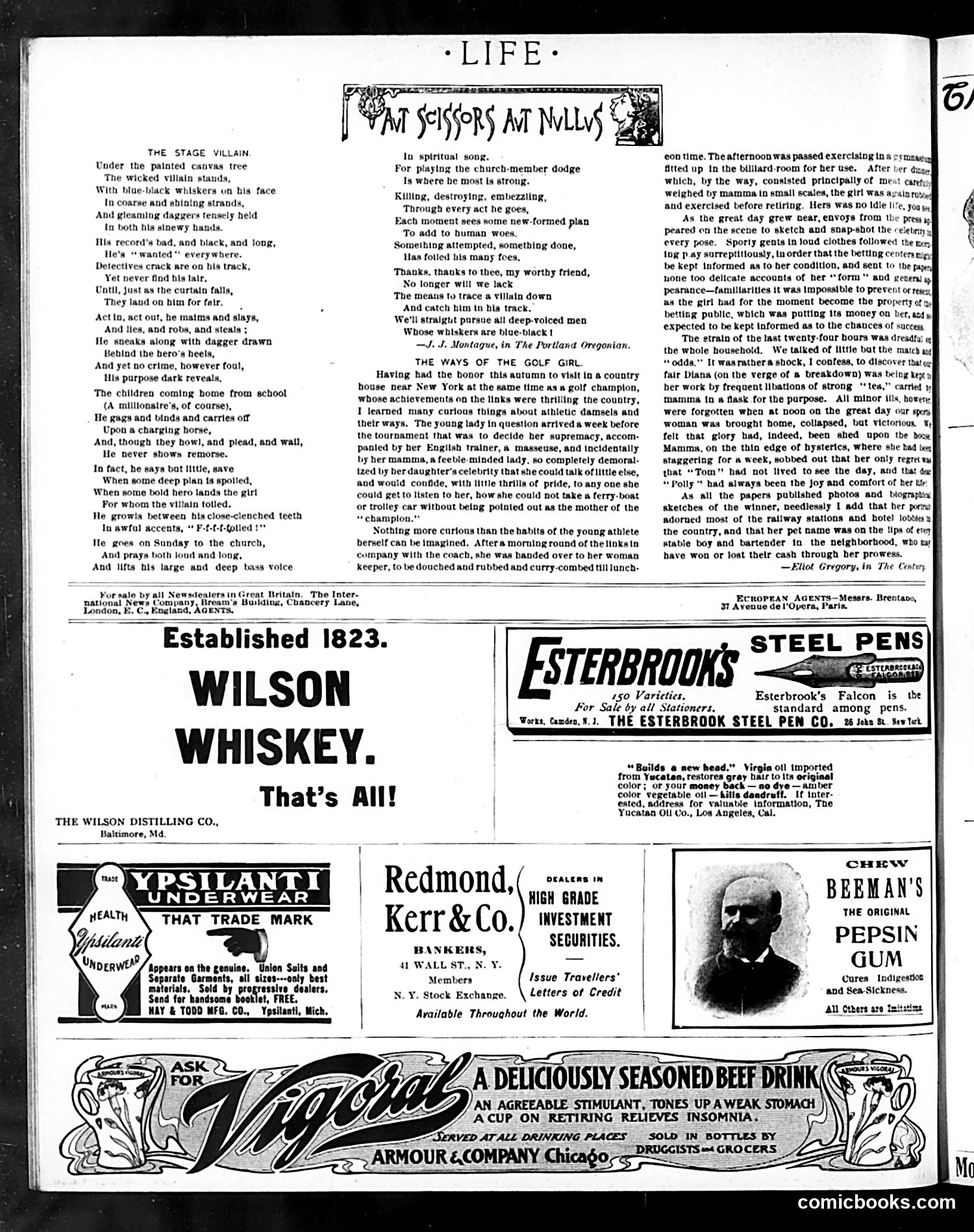 Life — November 7, 1901 — page 16 of 20