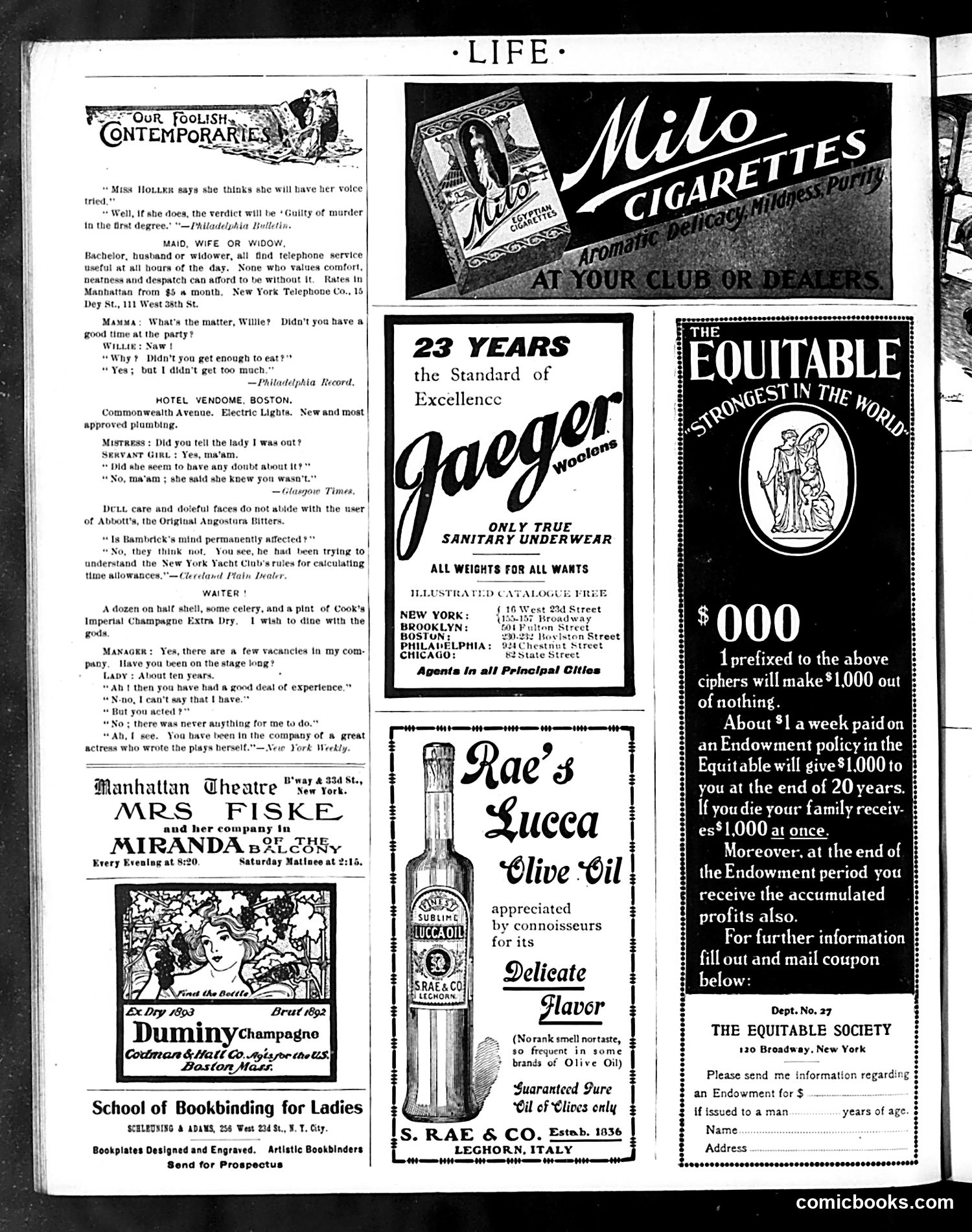 Life — November 7, 1901 — page 18 of 20