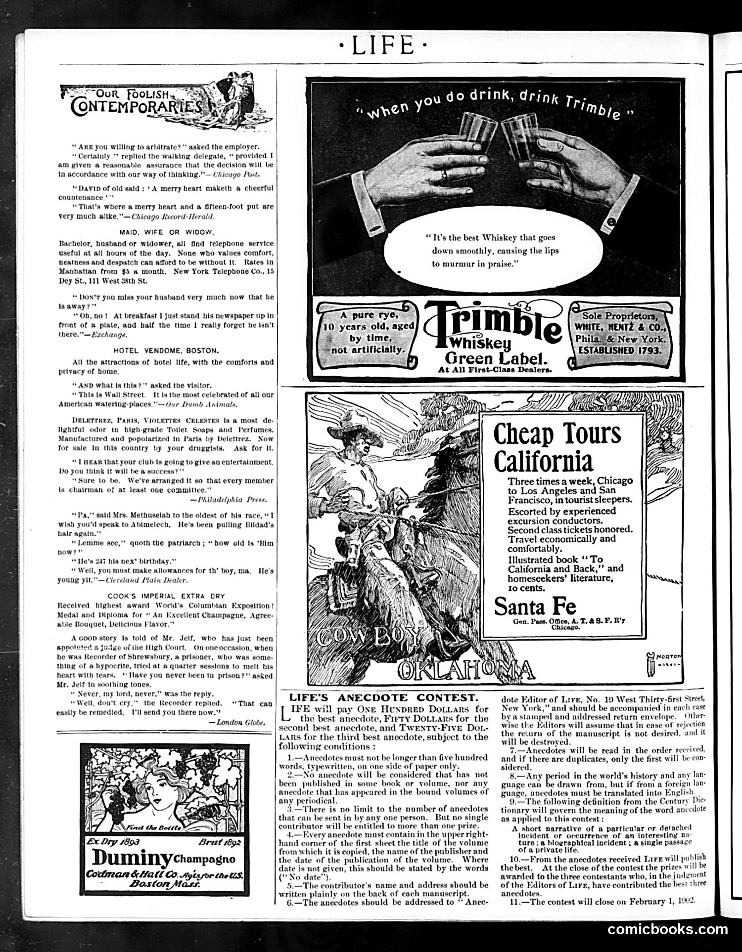 Life — November 28, 1901 — page 18 of 22