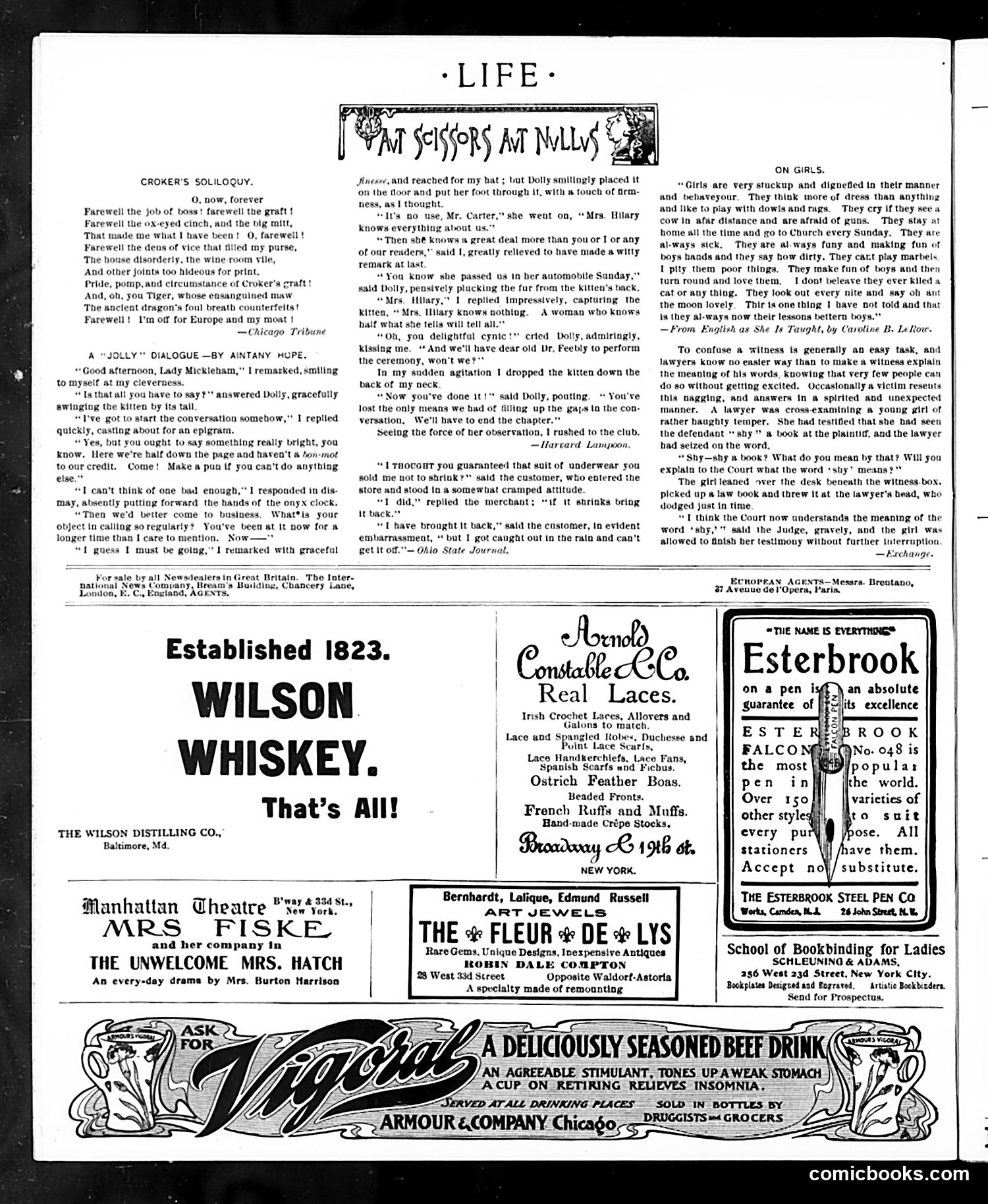 Life — December 19, 1901 — page 16 of 20