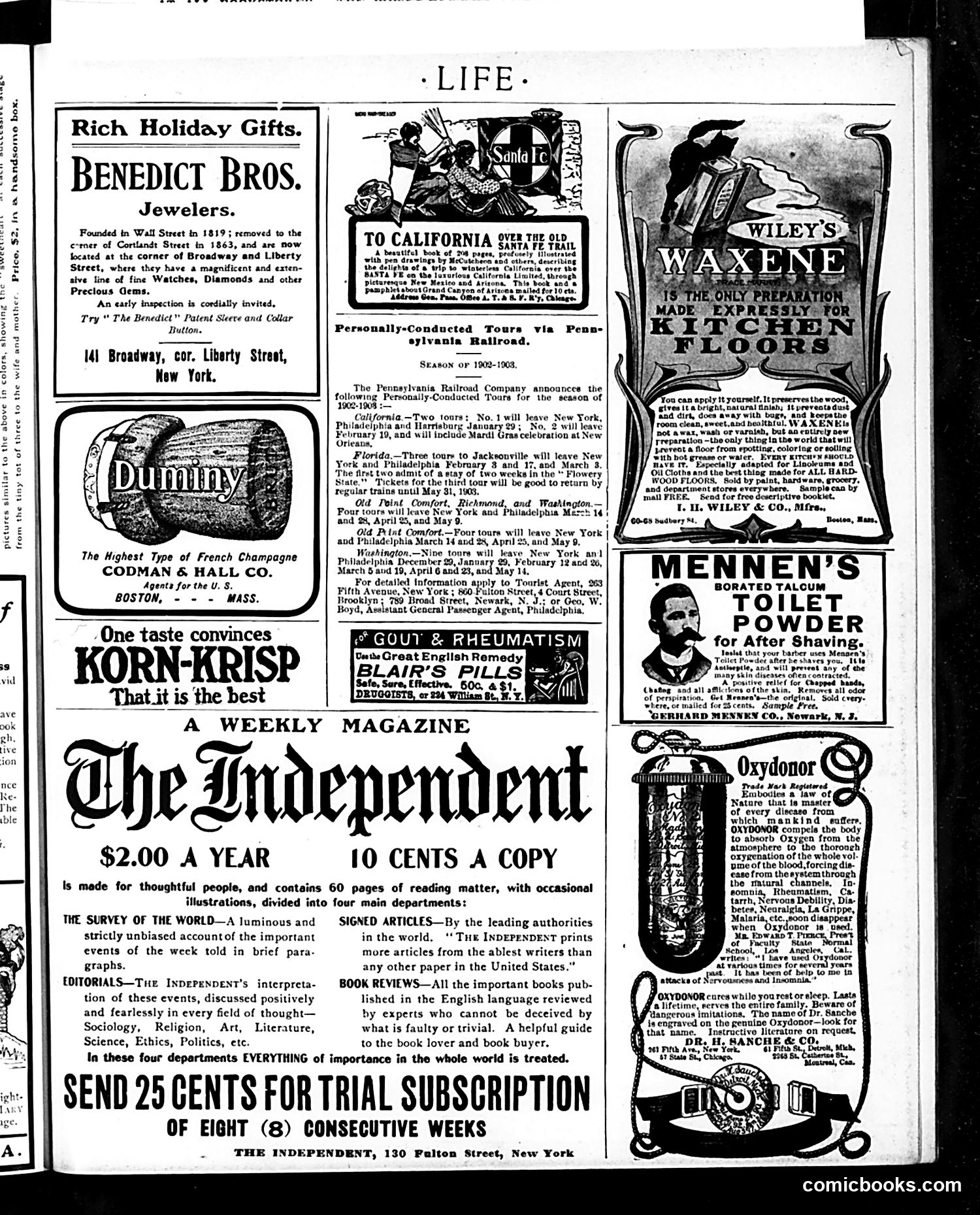 Life — December 18, 1902 — page 23 of 26