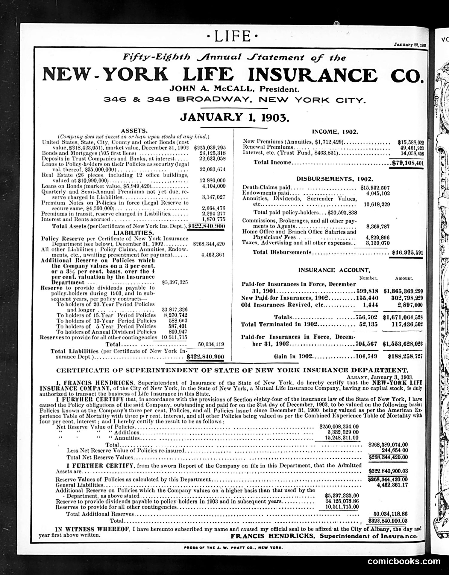 Life — January 22, 1903 — page 20 of 20