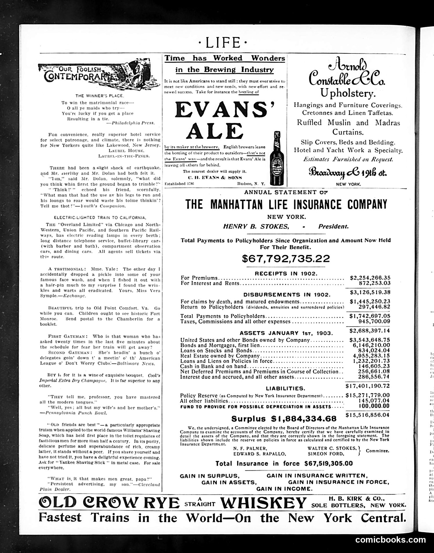 Life — January 29, 1903 — page 18 of 20