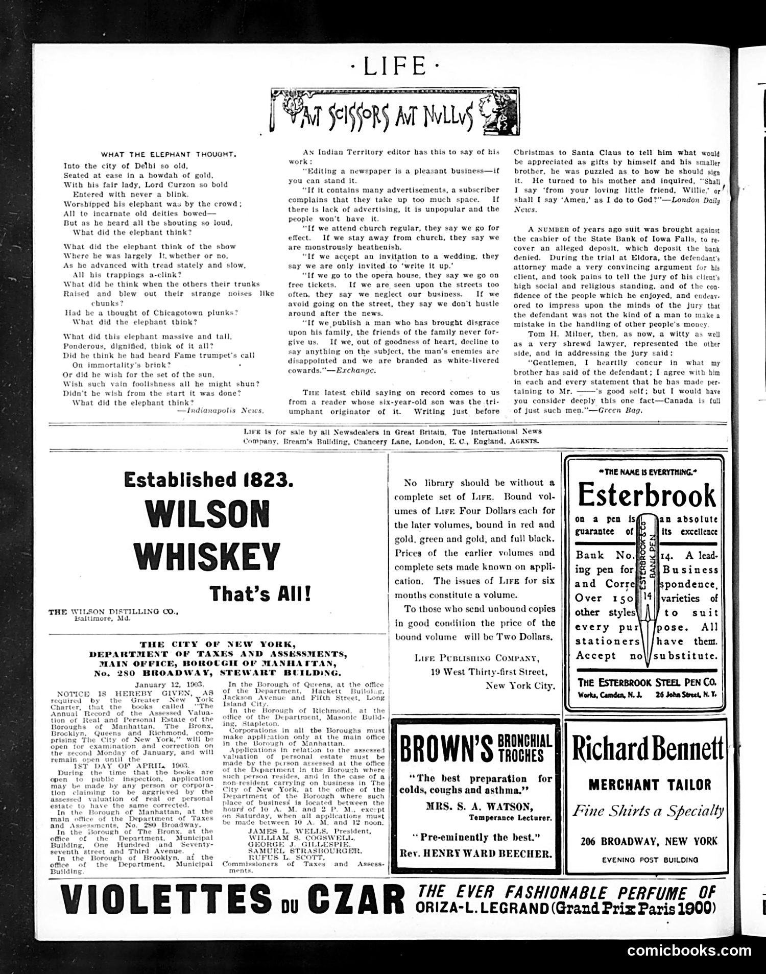 Life — February 12, 1903 — page 16 of 22