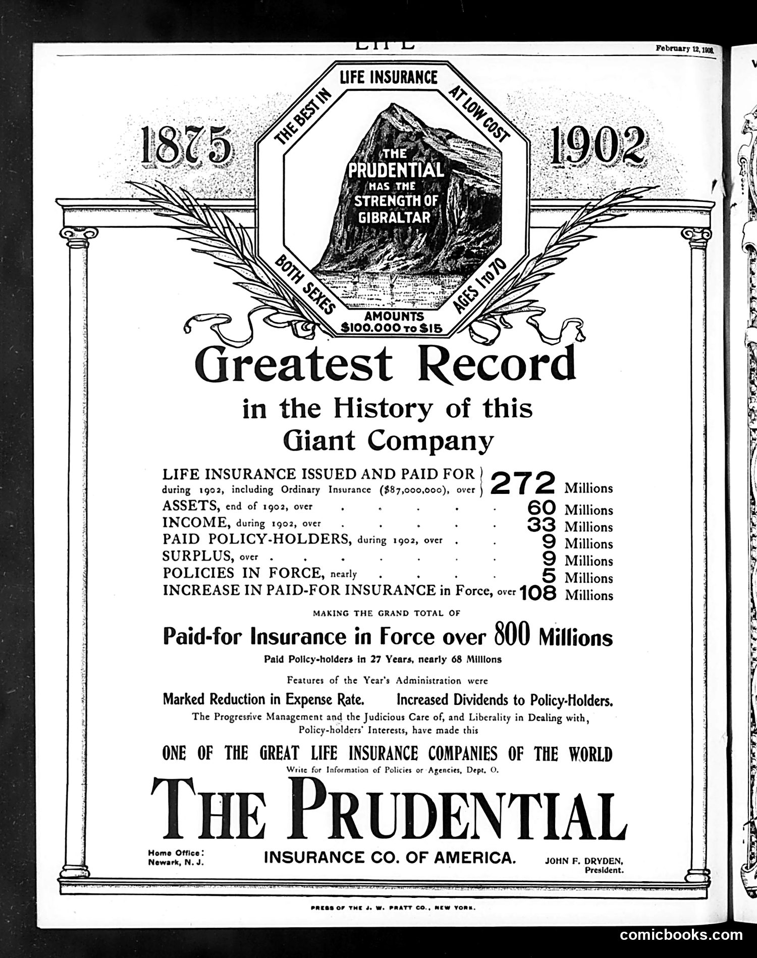 Life — February 12, 1903 — page 22 of 22