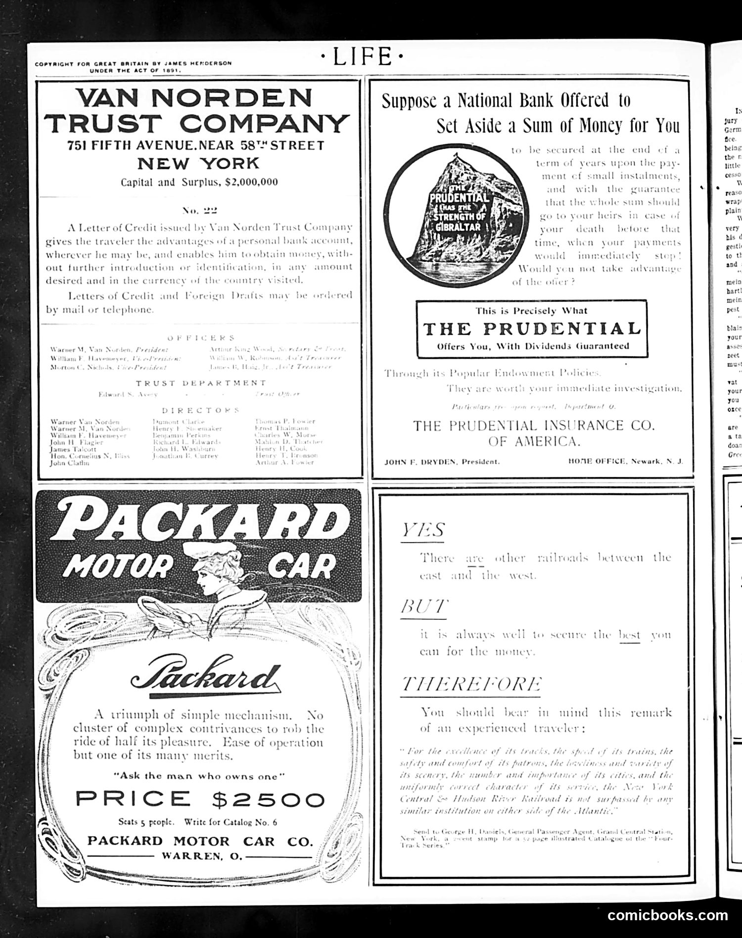 Life — March 12, 1903 — page 2 of 26
