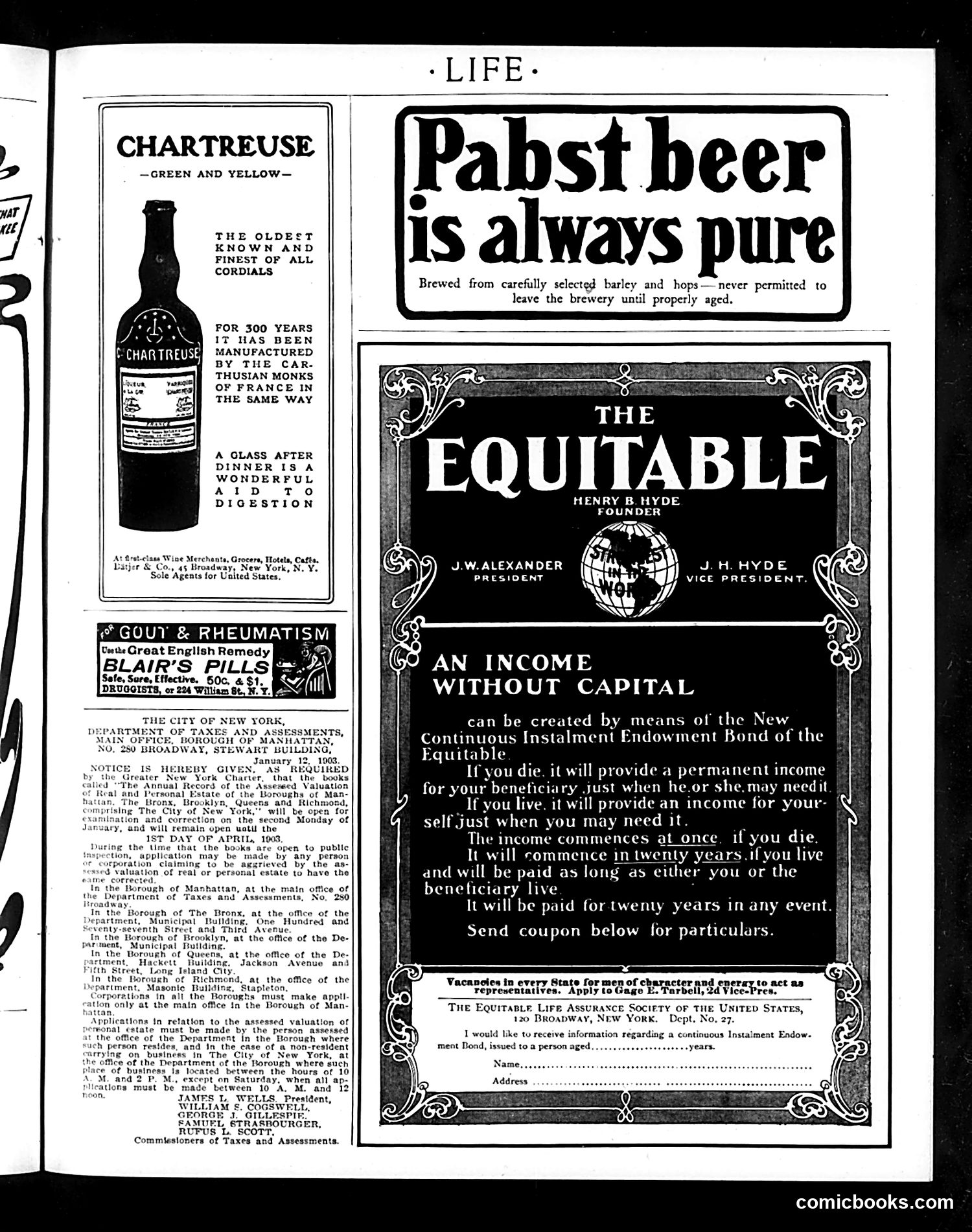 Life — March 12, 1903 — page 21 of 26