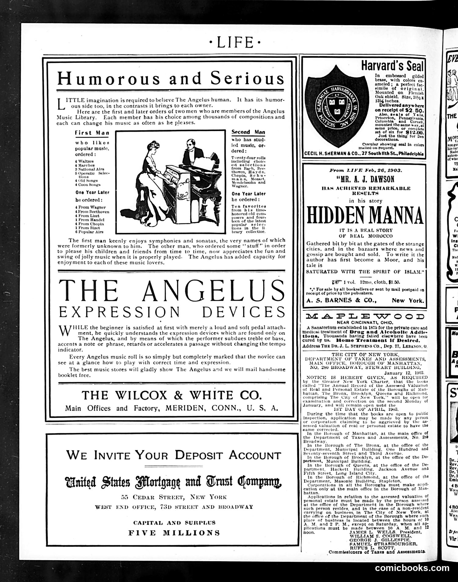 Life — March 19, 1903 — page 20 of 22