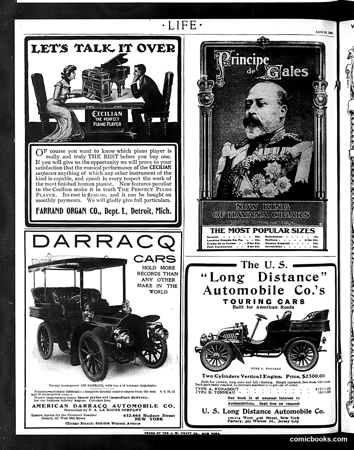 Life — April 16, 1903 — page 22 of 22