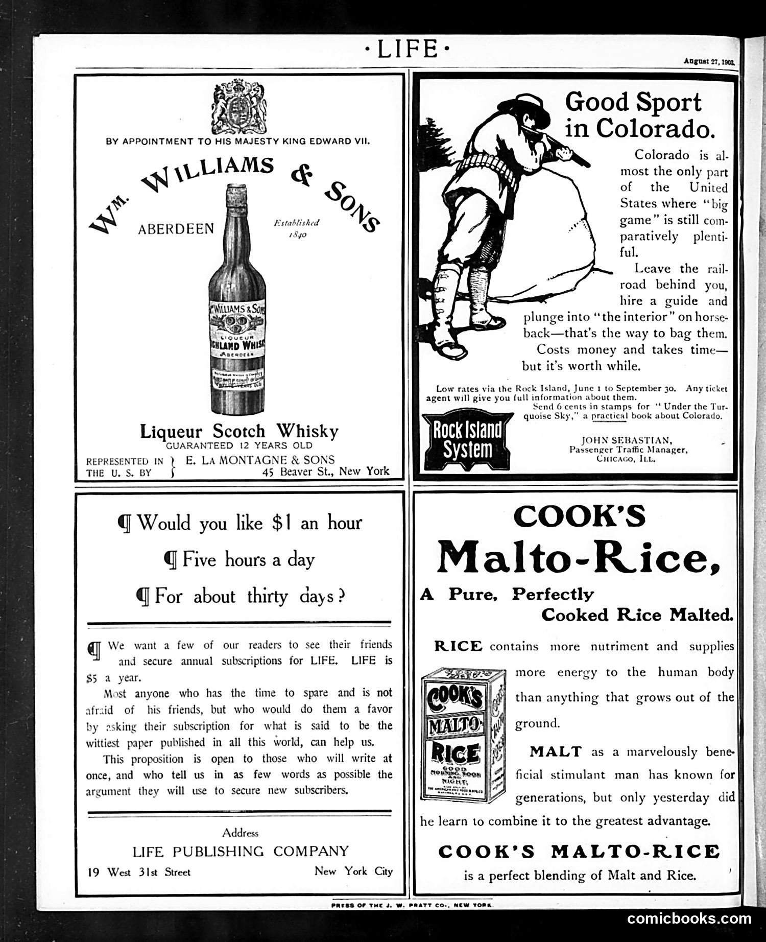 Life — August 27, 1903 — page 20 of 20
