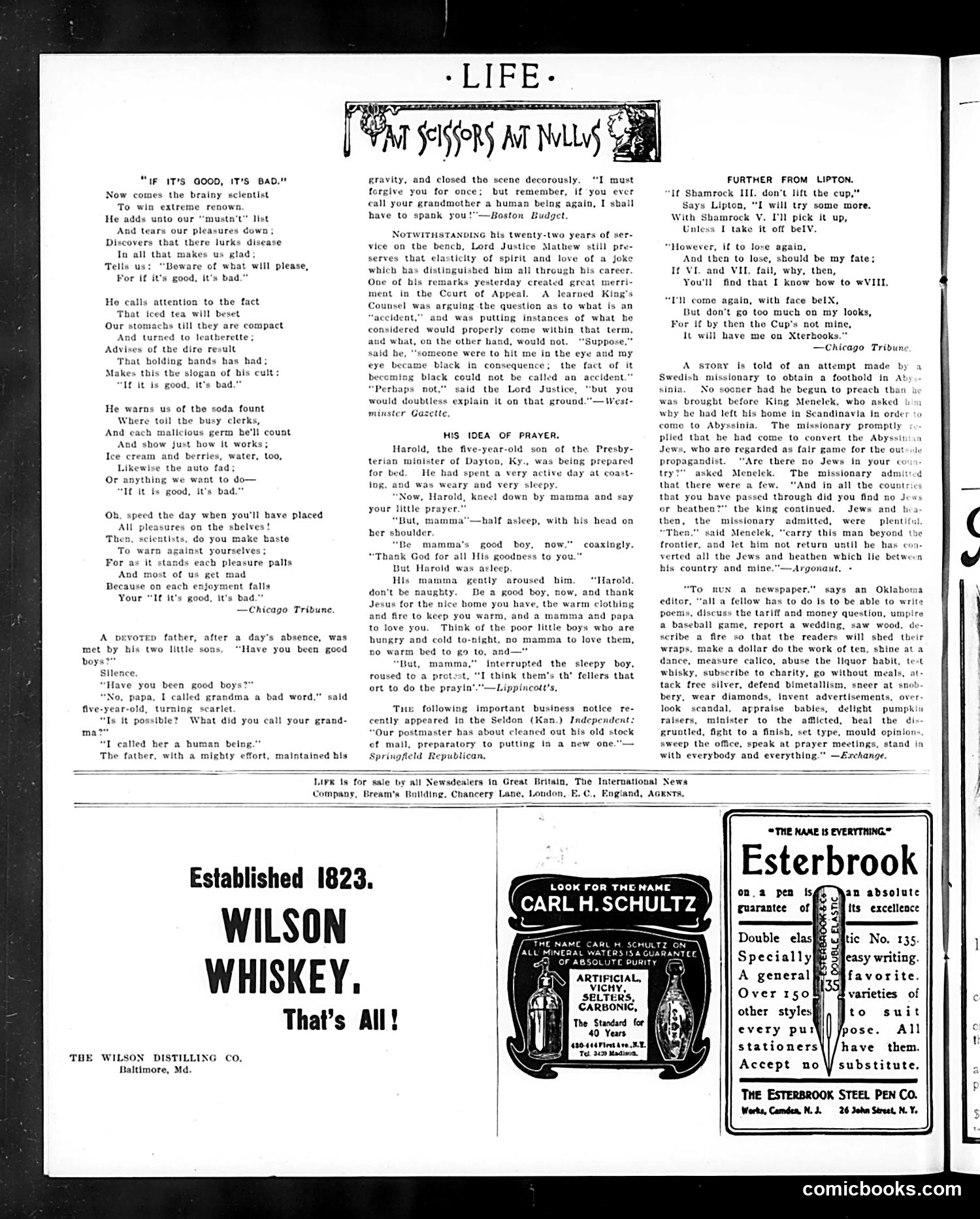 Life — September 10, 1903 — page 16 of 20