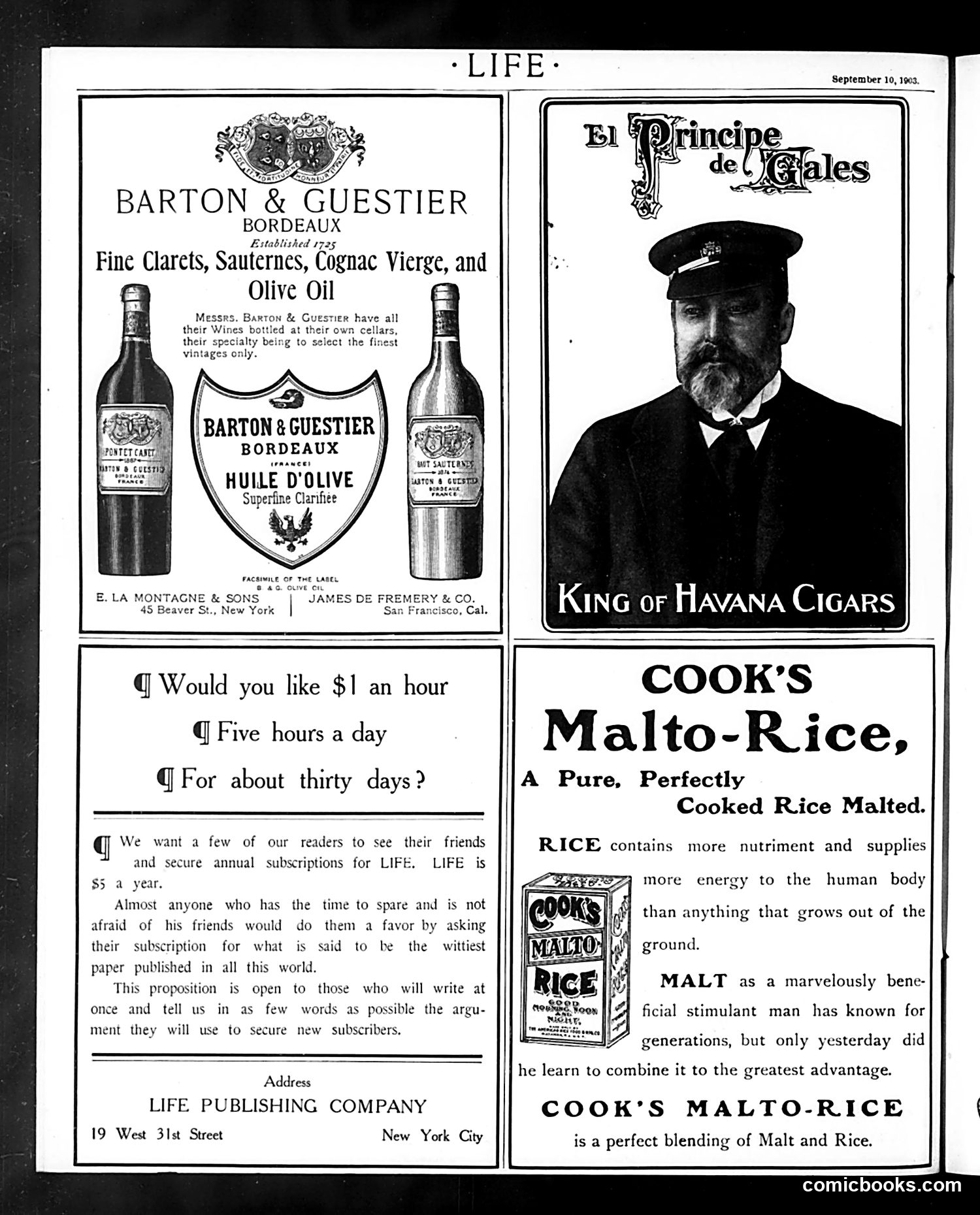 Life — September 10, 1903 — page 20 of 20
