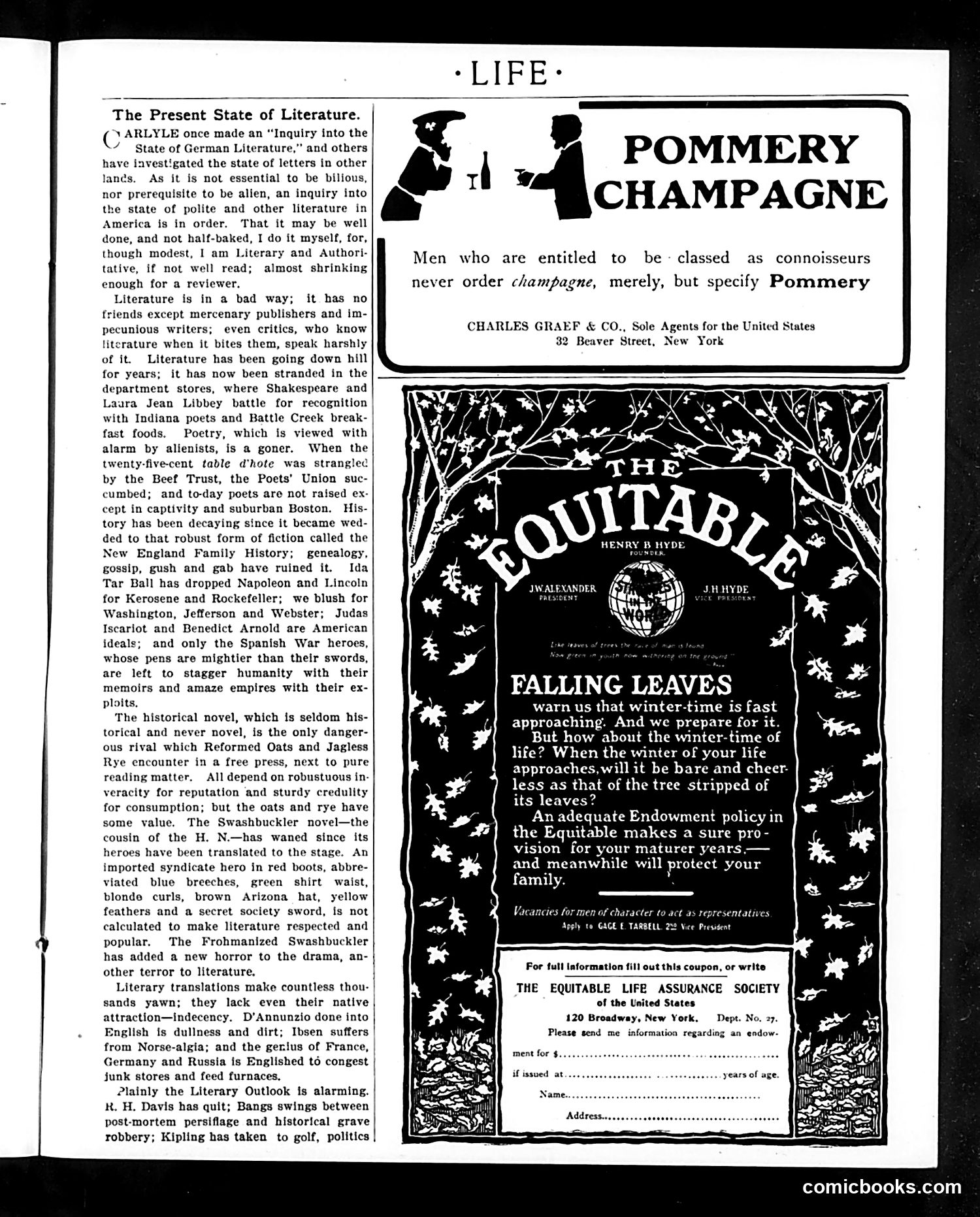 Life — October 1, 1903 — page 31 of 36