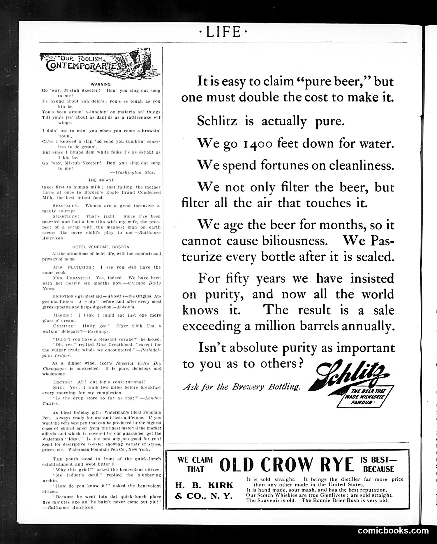 Life — November 5, 1903 — page 28 of 38