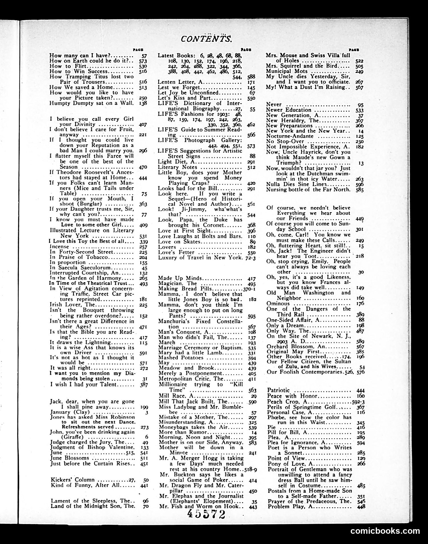 Life — 1903 — page 3 of 5