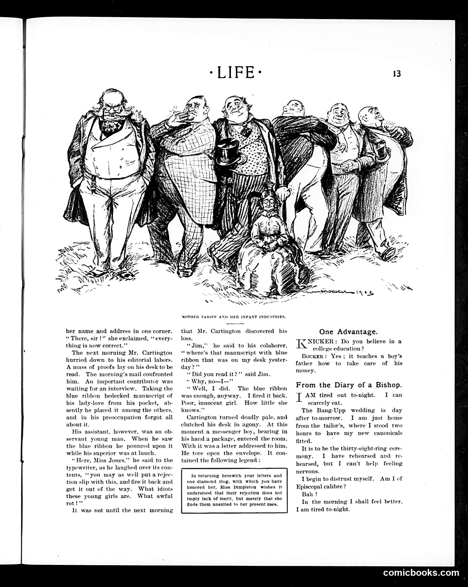 Life — January 7, 1904 — page 13 of 36