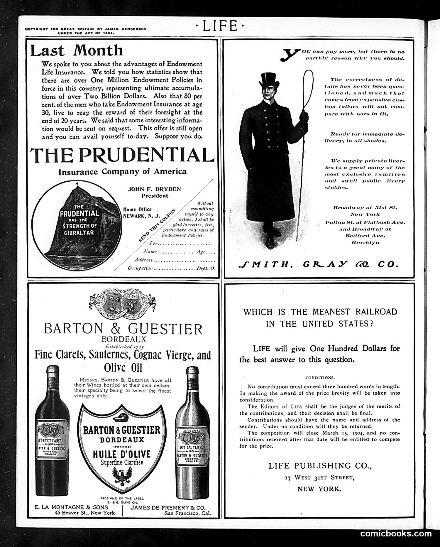 Life — January 14, 1904 — page 2 of 20