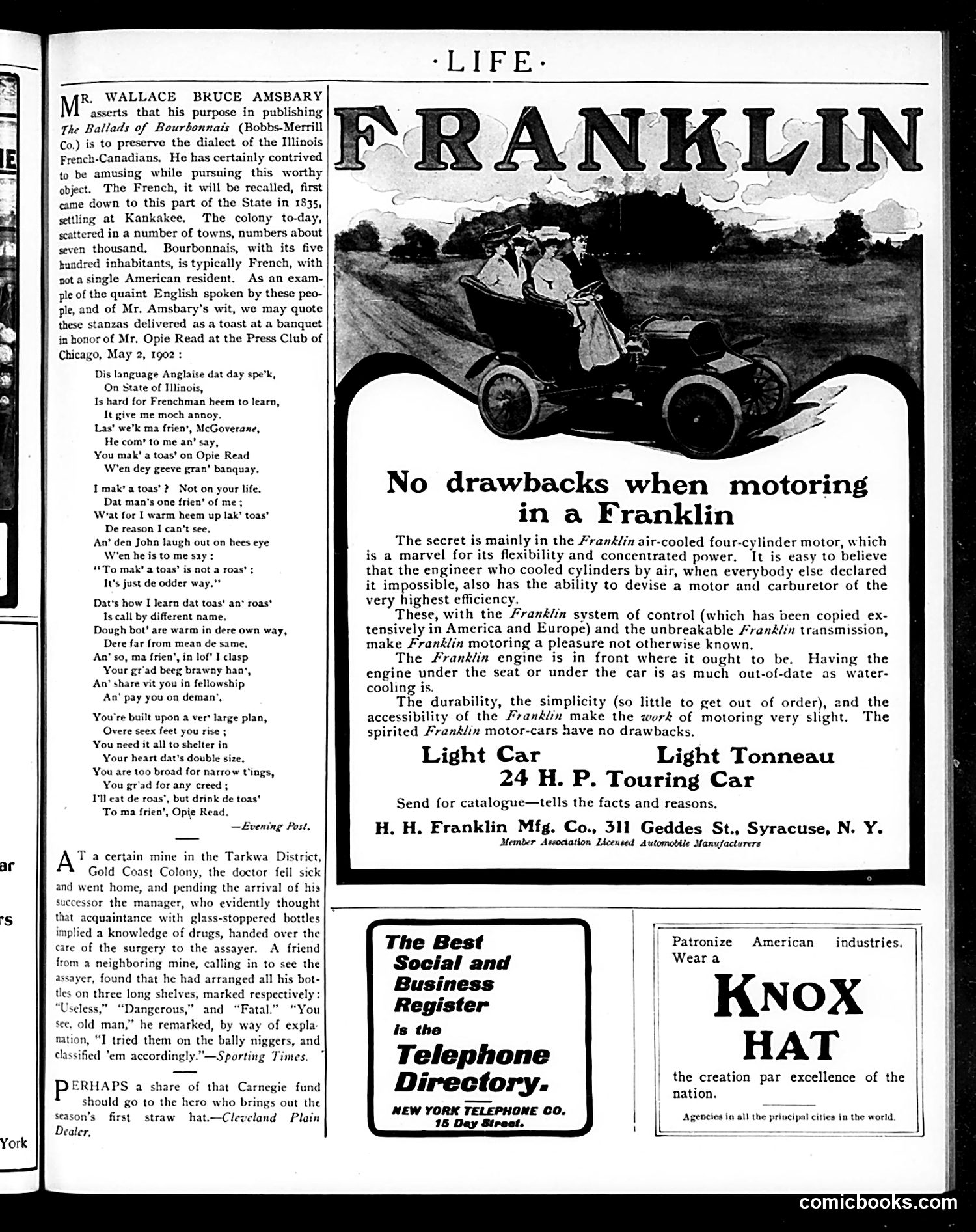 Life — June 2, 1904 — page 7 of 50