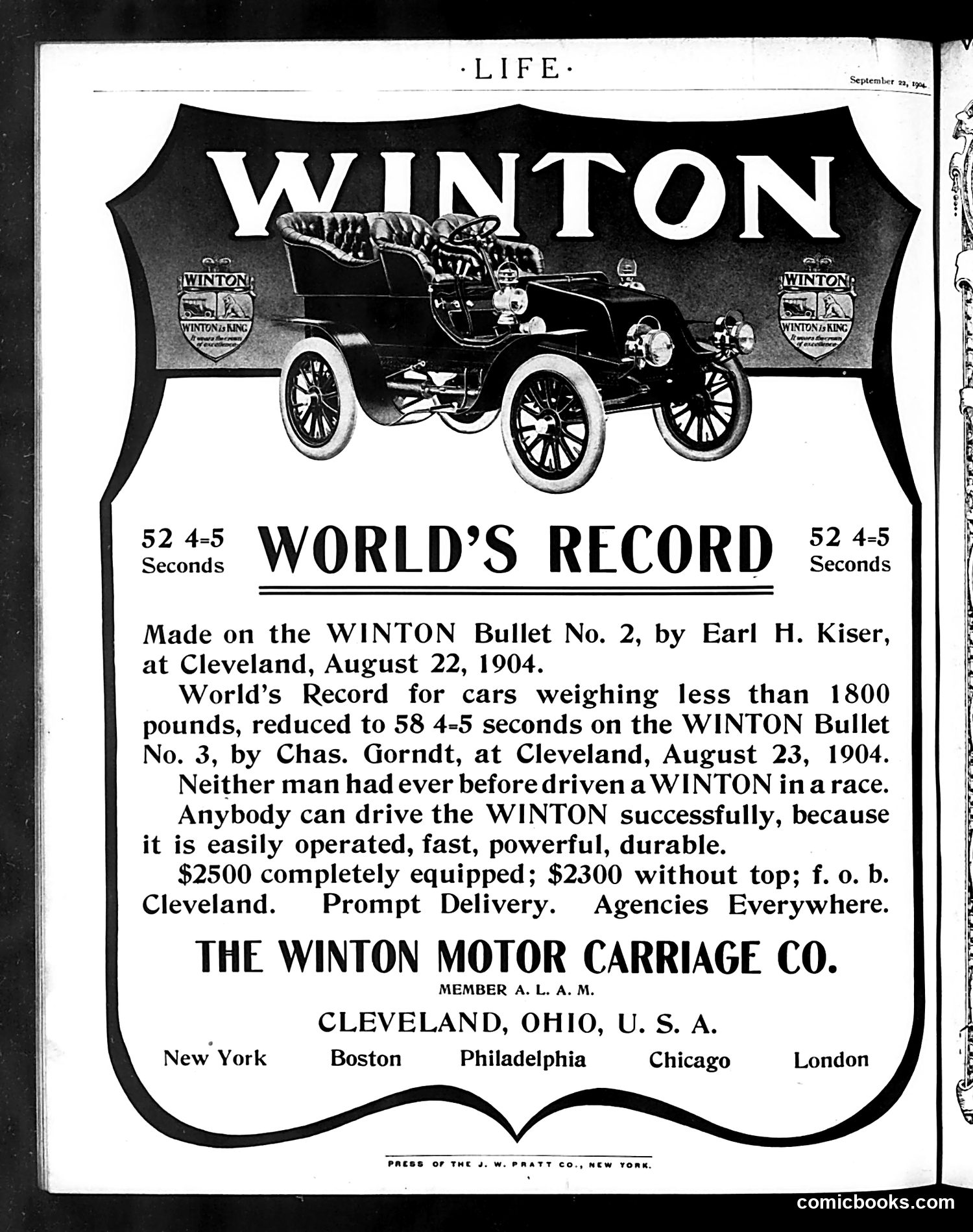 Life — September 22, 1904 — page 20 of 20