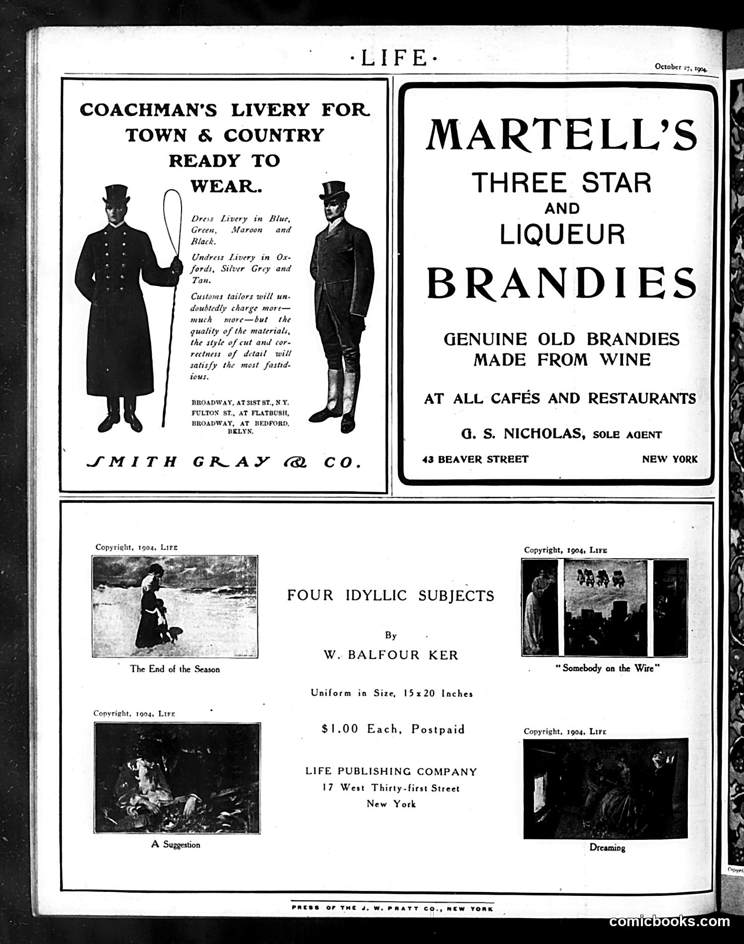 Life — October 27, 1904 — page 20 of 20