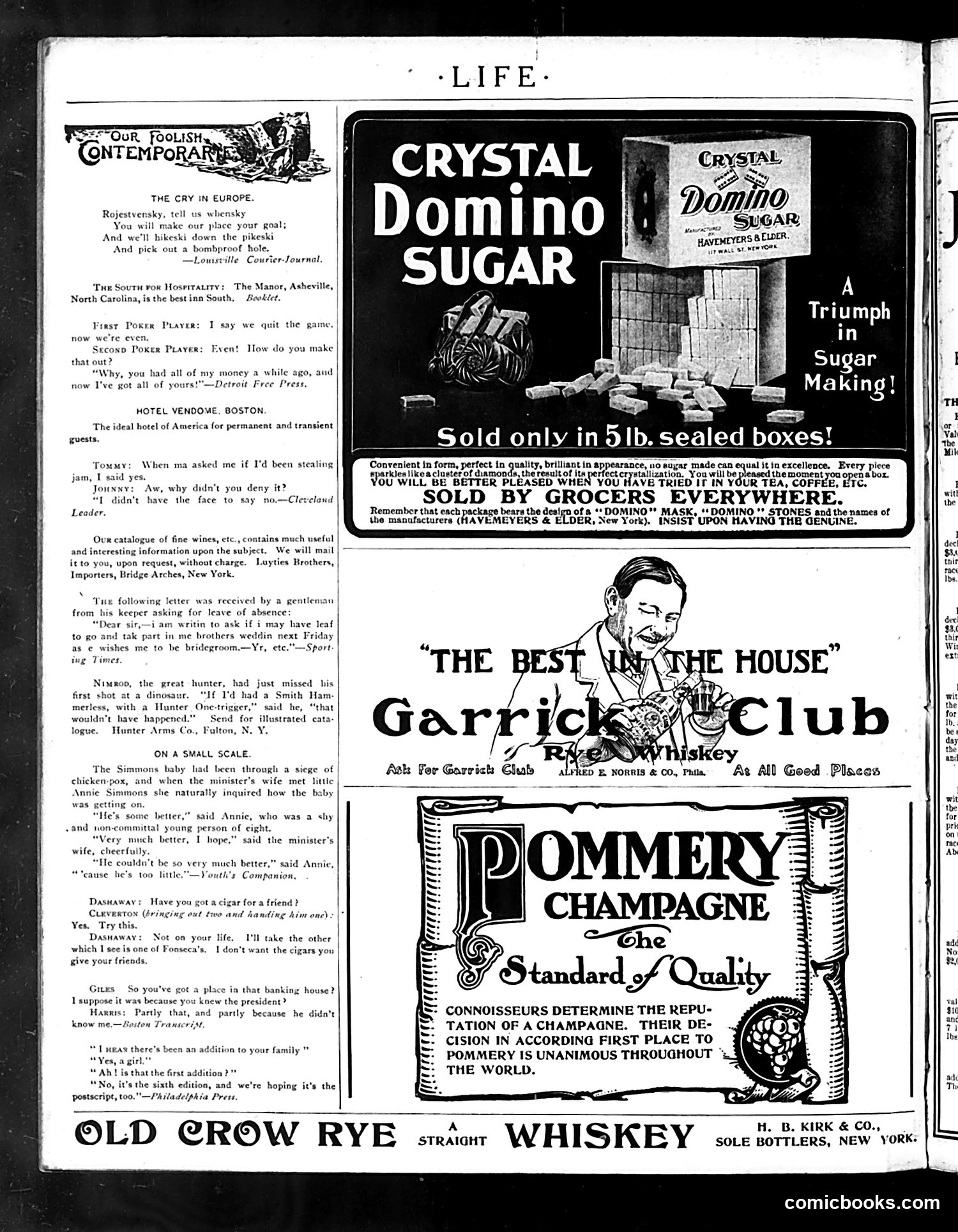 Life — December 29, 1904 — page 18 of 21