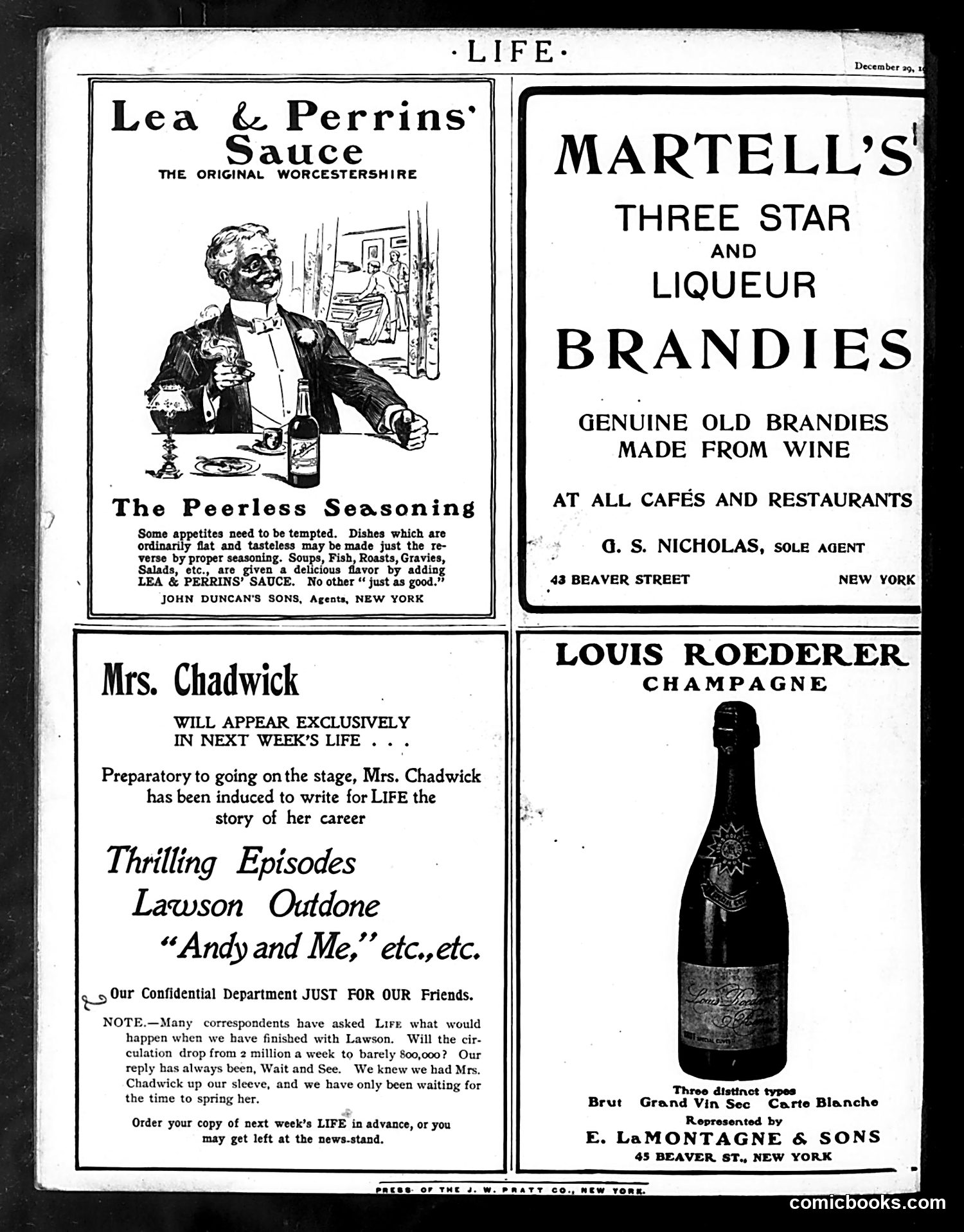 Life — December 29, 1904 — page 20 of 21