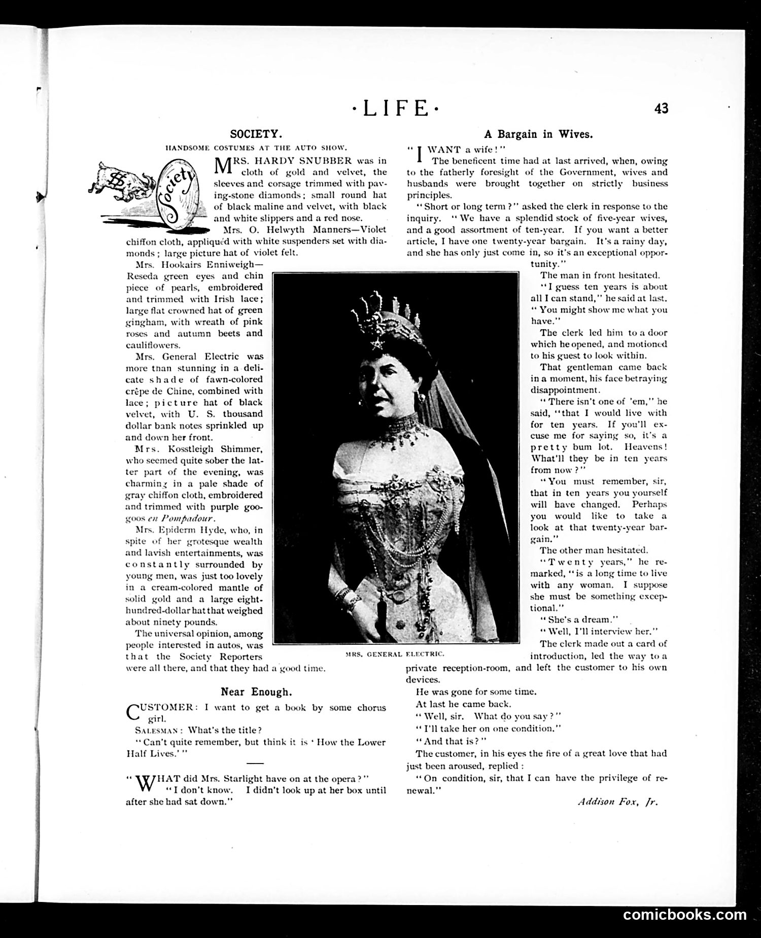 Life — January 12, 1905 — page 7 of 20