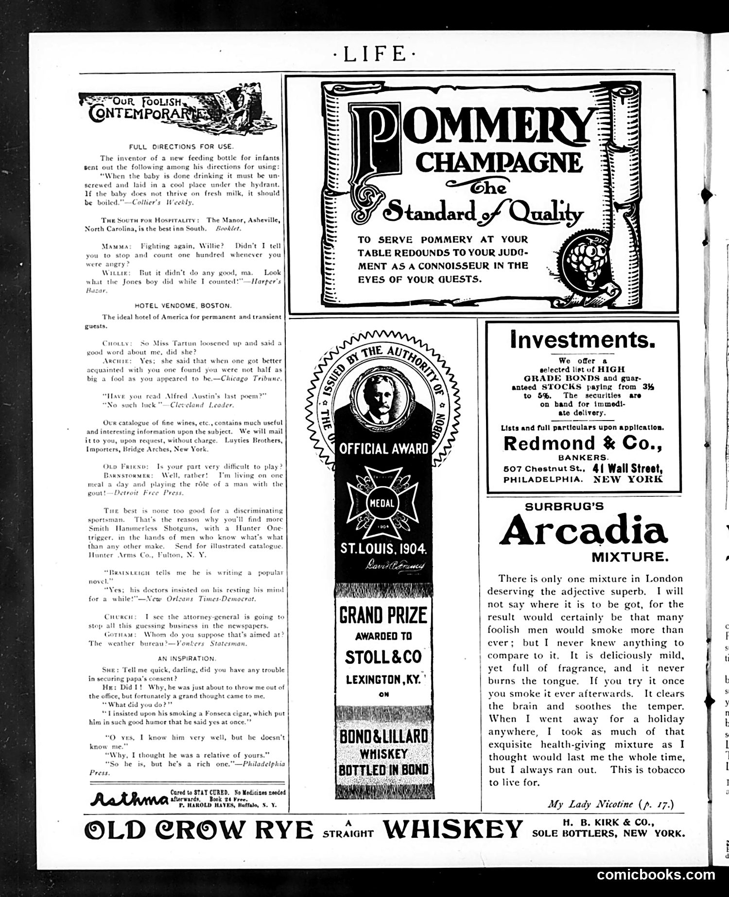 Life — January 12, 1905 — page 18 of 20