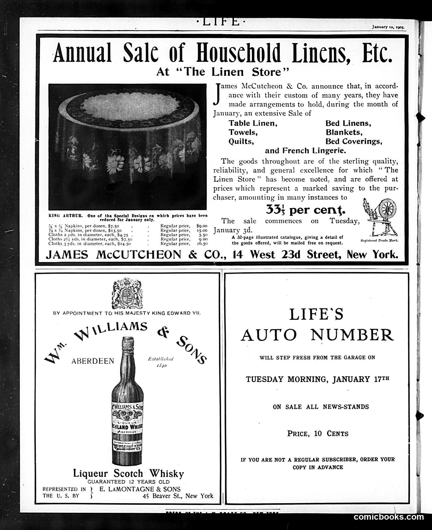 Life — January 12, 1905 — page 20 of 20