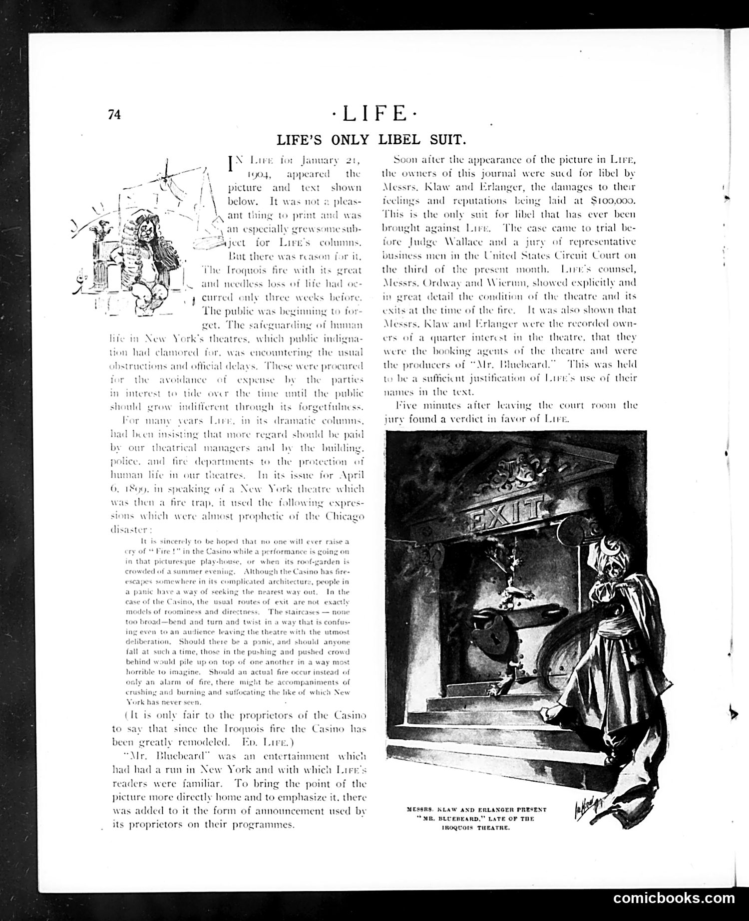 Life — January 19, 1905 — page 20 of 38