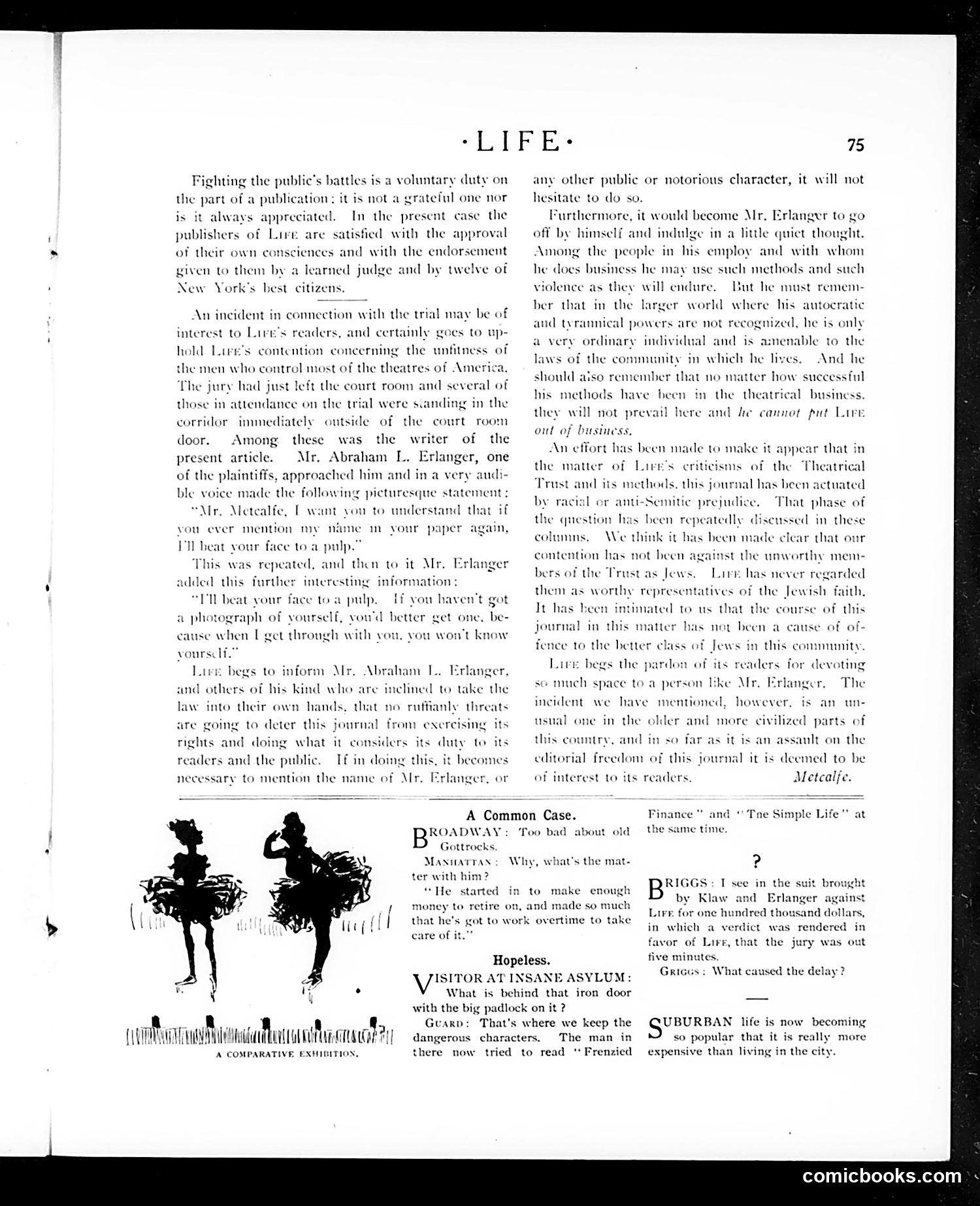 Life — January 19, 1905 — page 21 of 38