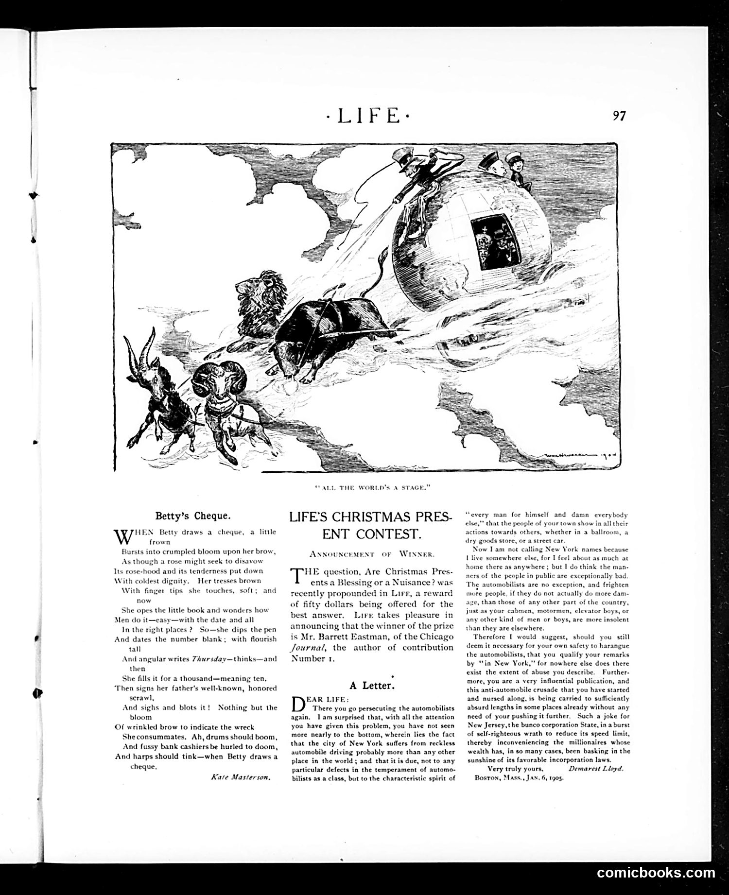 Life — January 26, 1905 — page 5 of 22