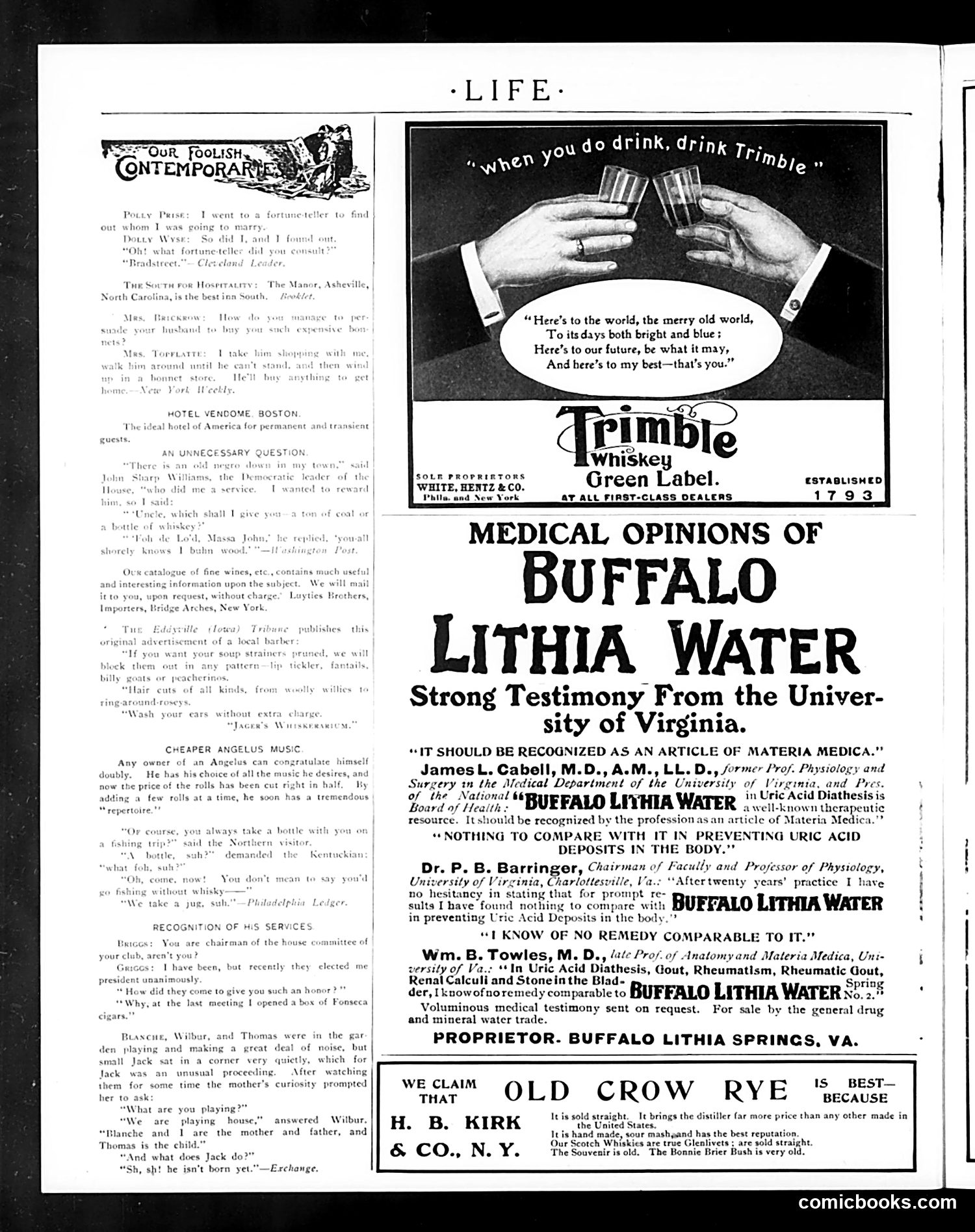 Life — January 26, 1905 — page 18 of 22