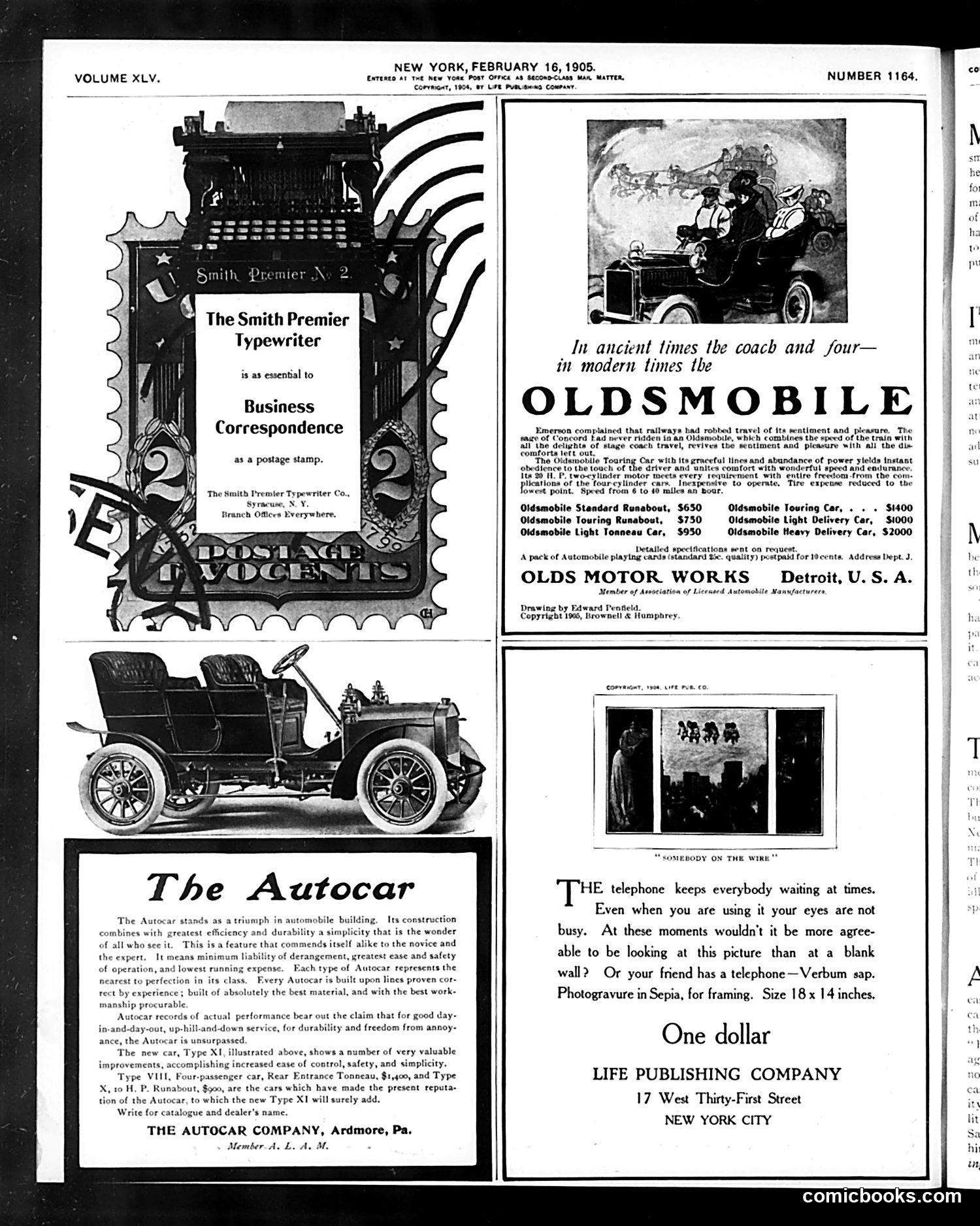 Life — February 16, 1905 — page 2 of 24