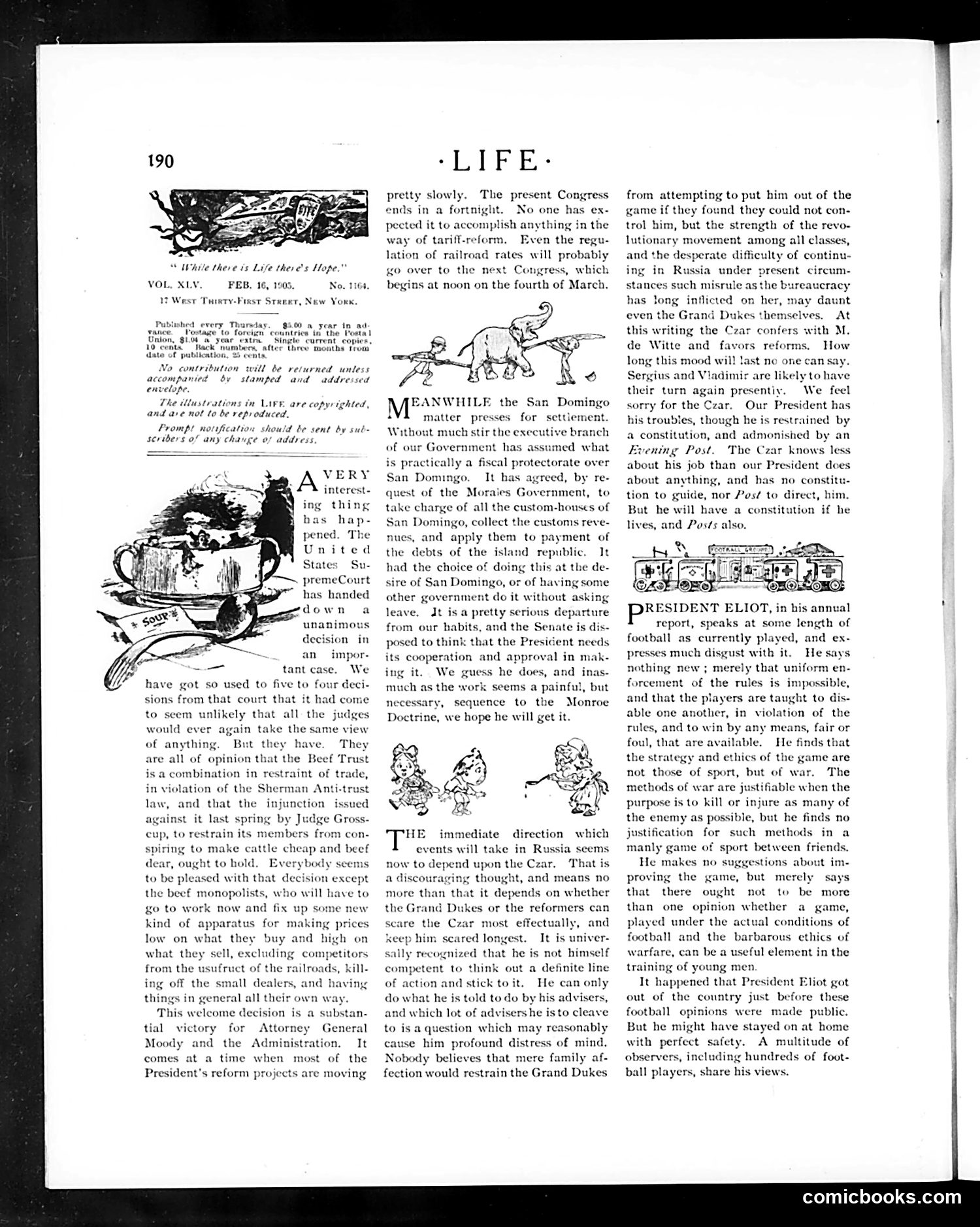 Life — February 16, 1905 — page 6 of 24