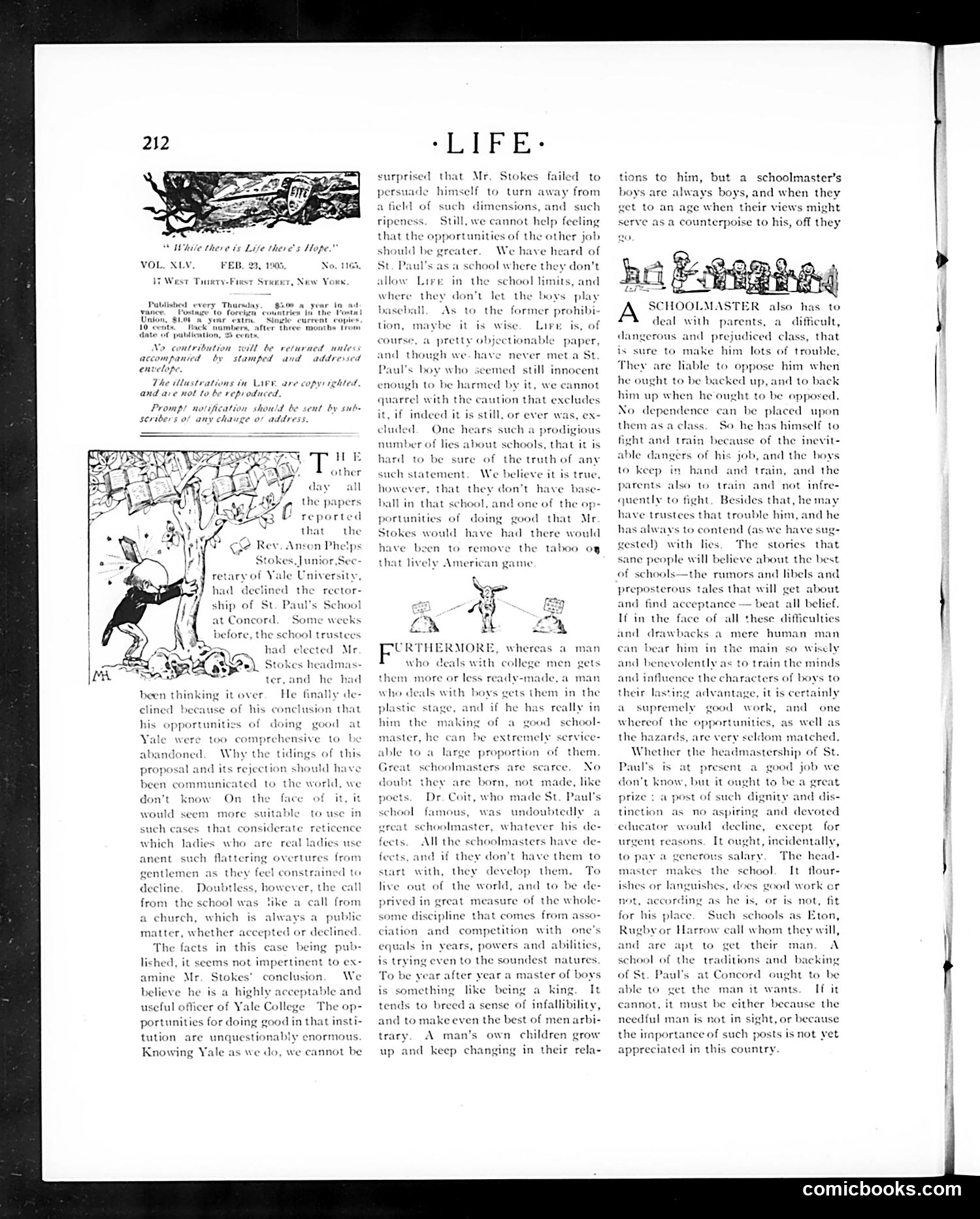 Life — February 23, 1905 — page 4 of 22