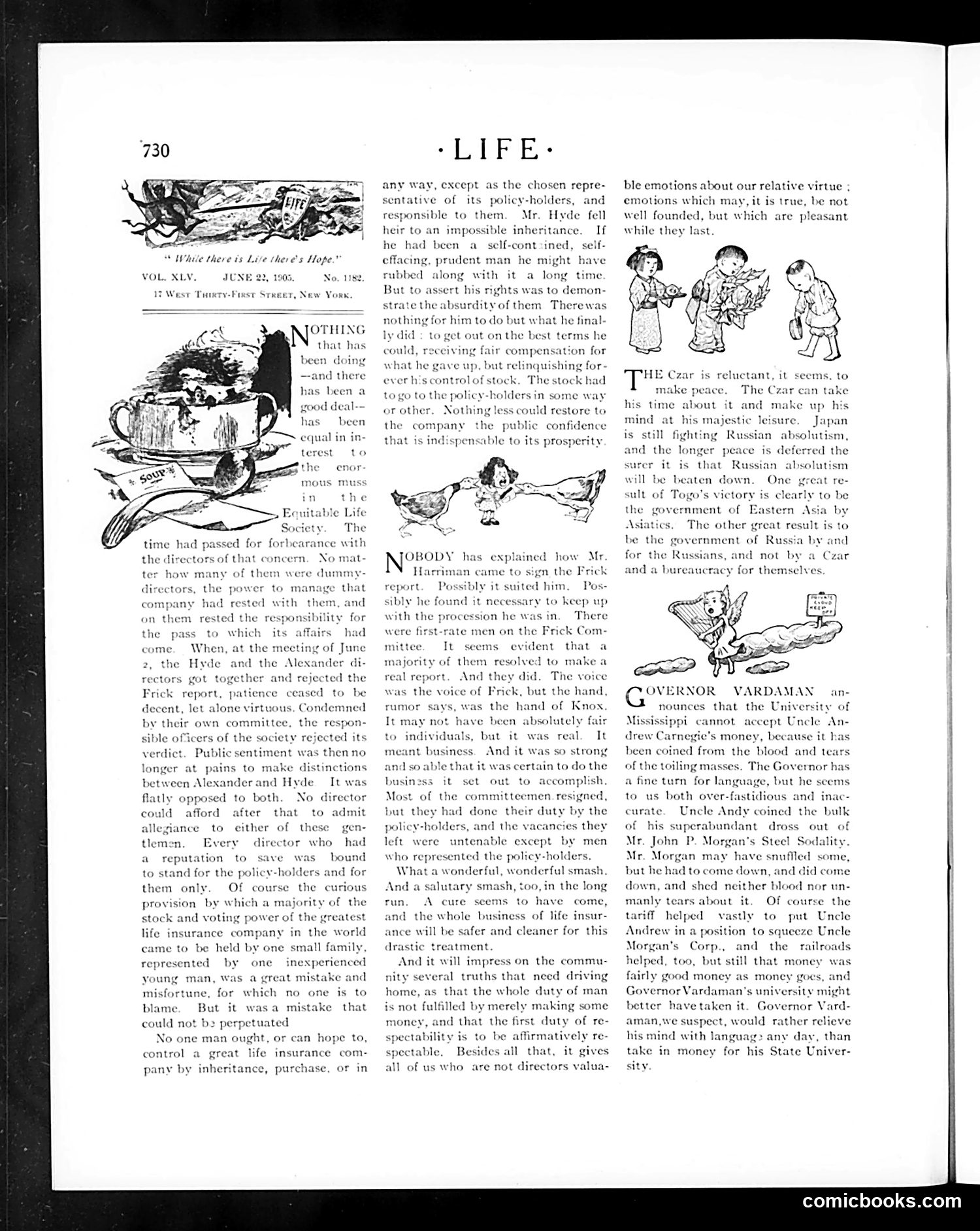 Life — June 22, 1905 — page 6 of 26