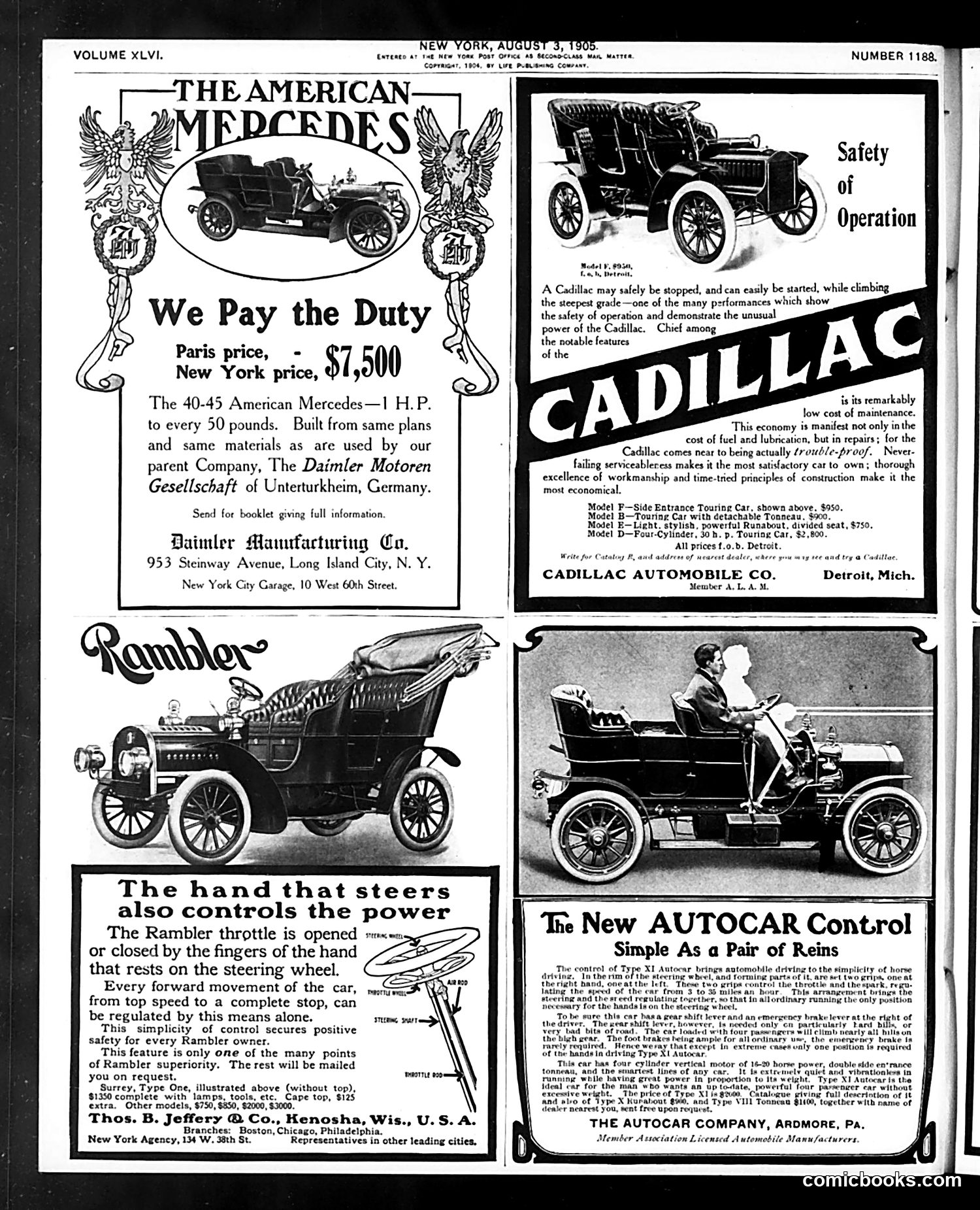 Life — August 3, 1905 — page 2 of 44