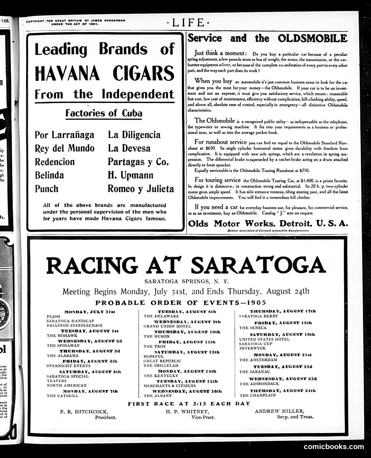 Life — August 3, 1905 — page 3 of 44