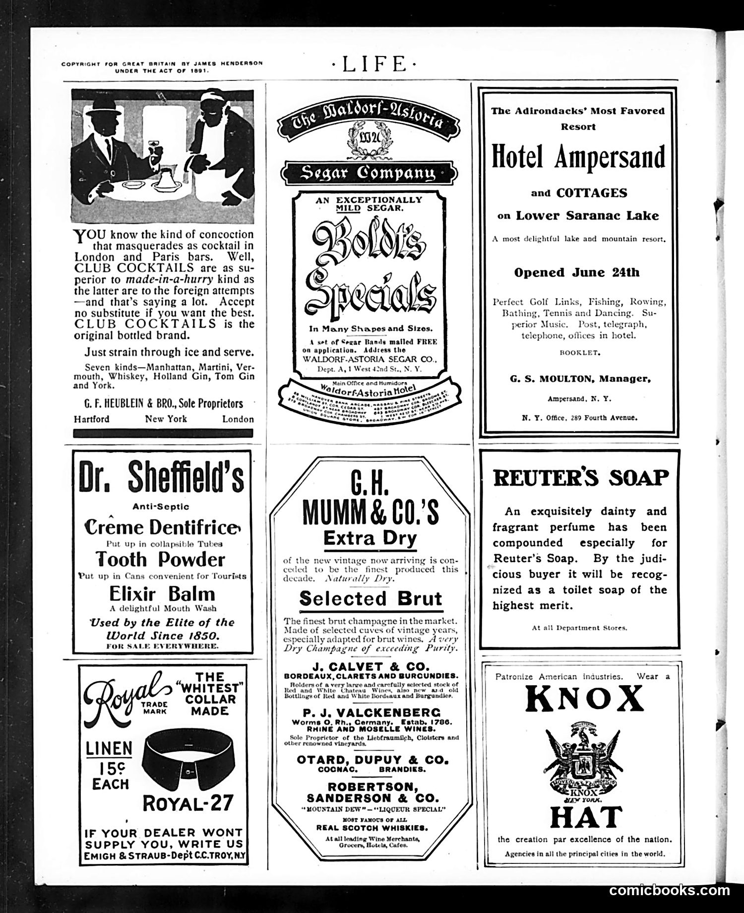 Life — August 24, 1905 — page 2 of 24