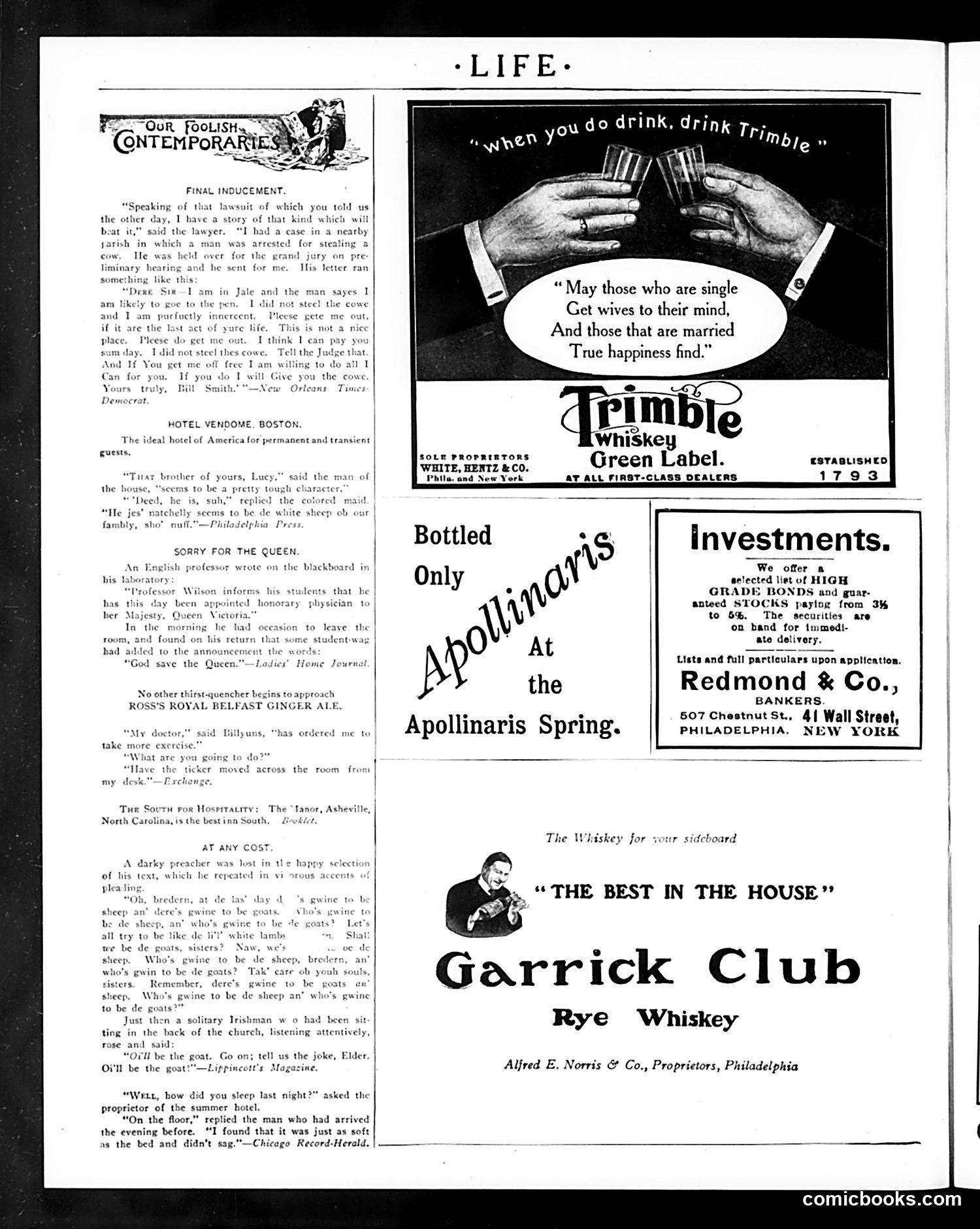 Life — August 24, 1905 — page 20 of 24