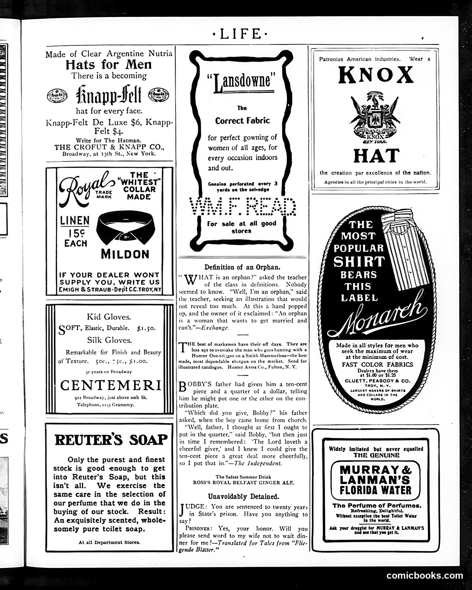 Life — August 31, 1905 — page 21 of 24