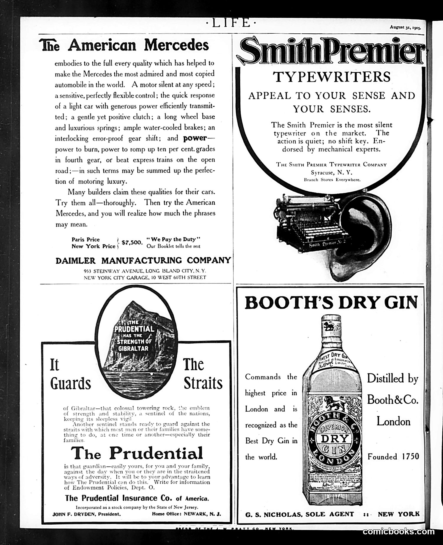 Life — August 31, 1905 — page 24 of 24