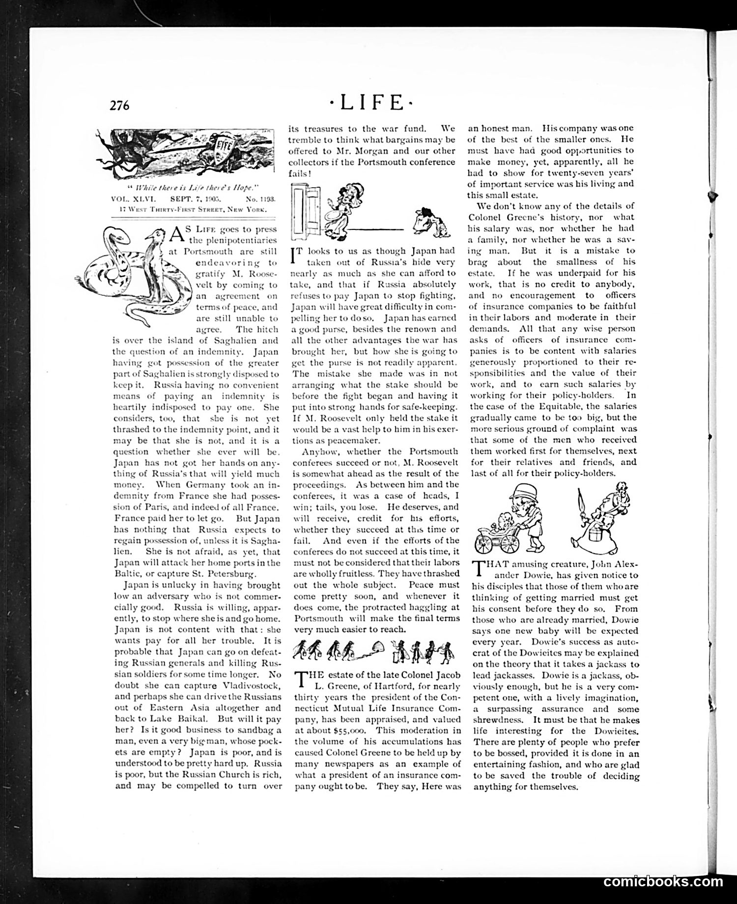 Life — September 7, 1905 — page 12 of 42