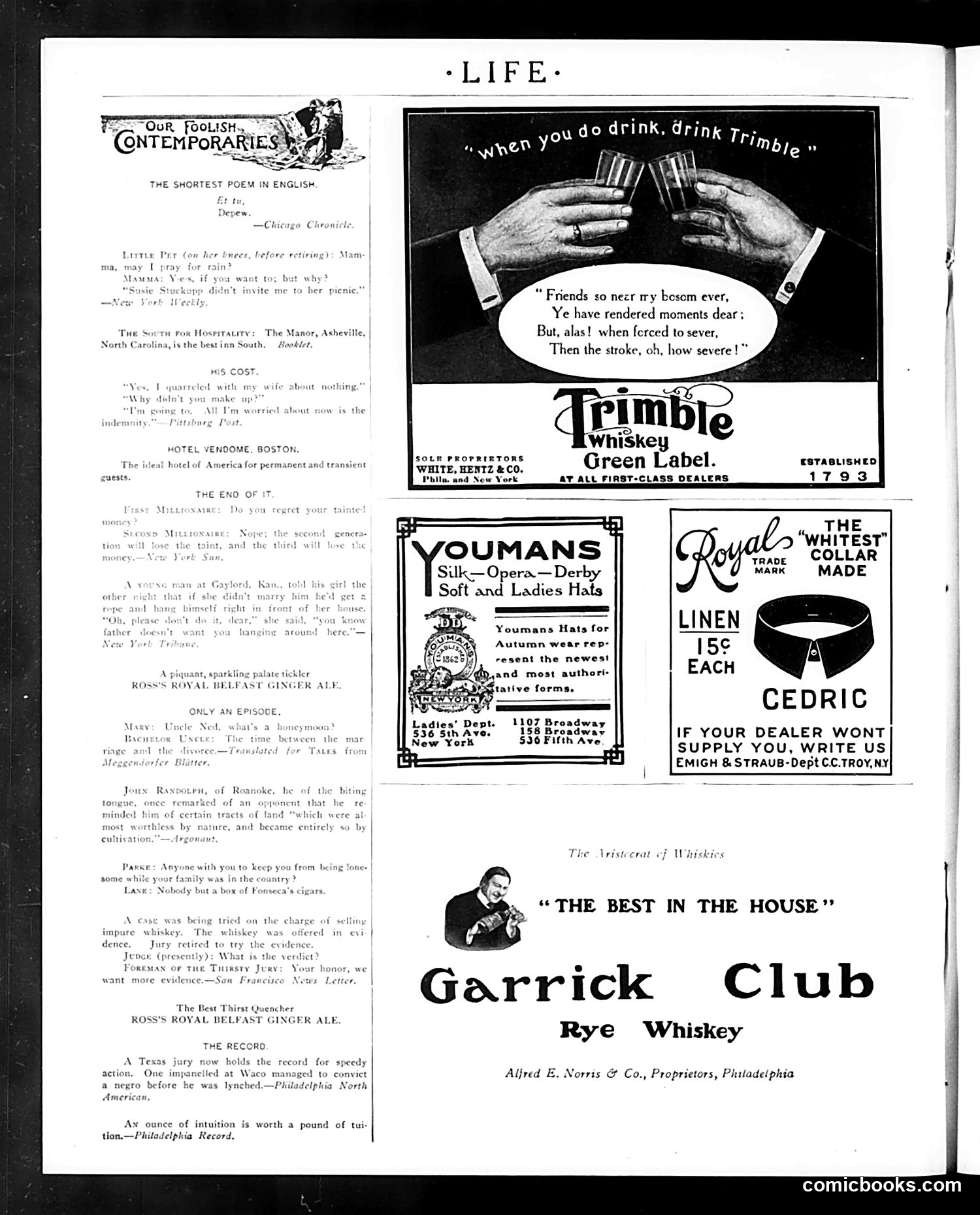 Life — September 21, 1905 — page 20 of 26