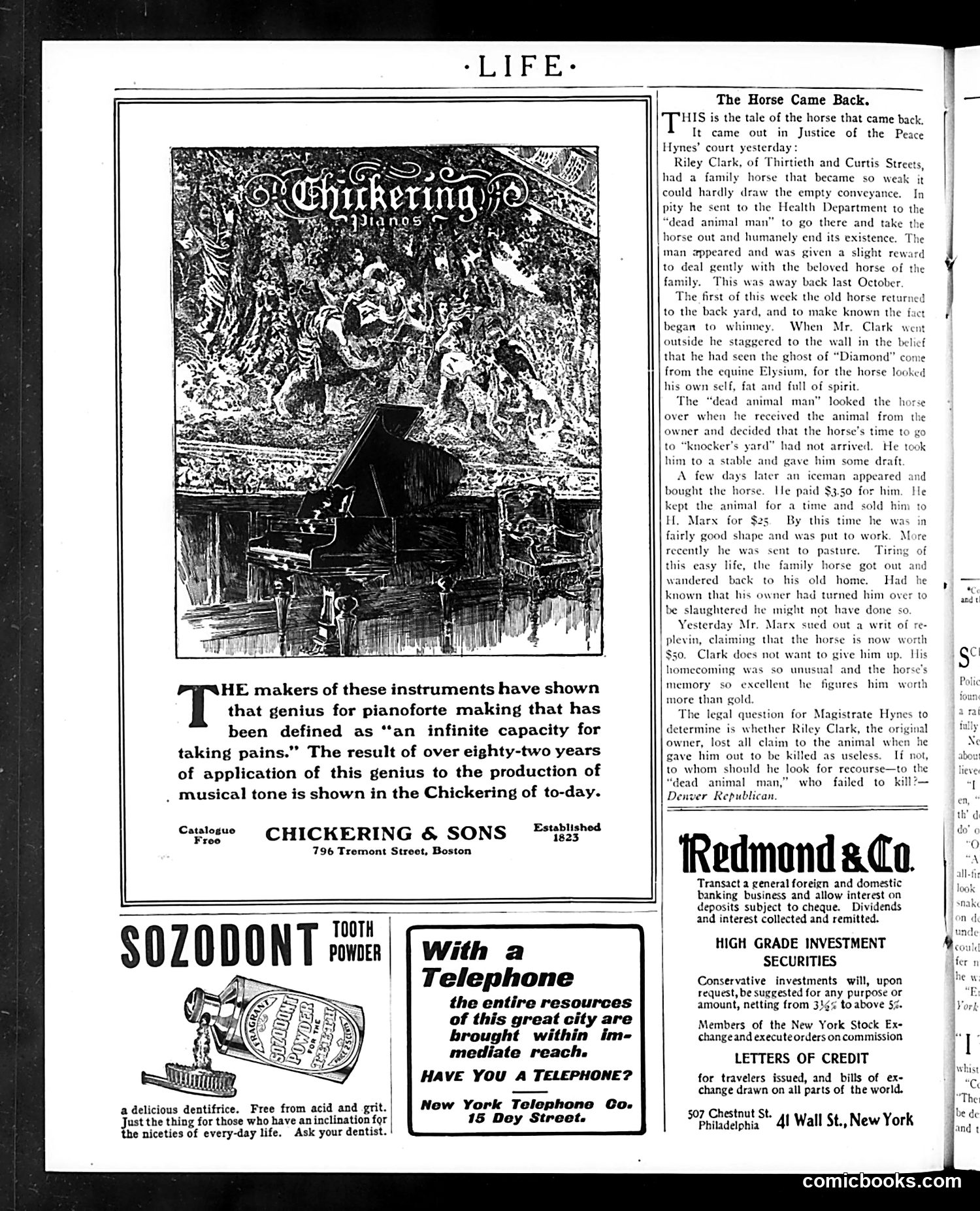 Life — October 5, 1905 — page 8 of 44