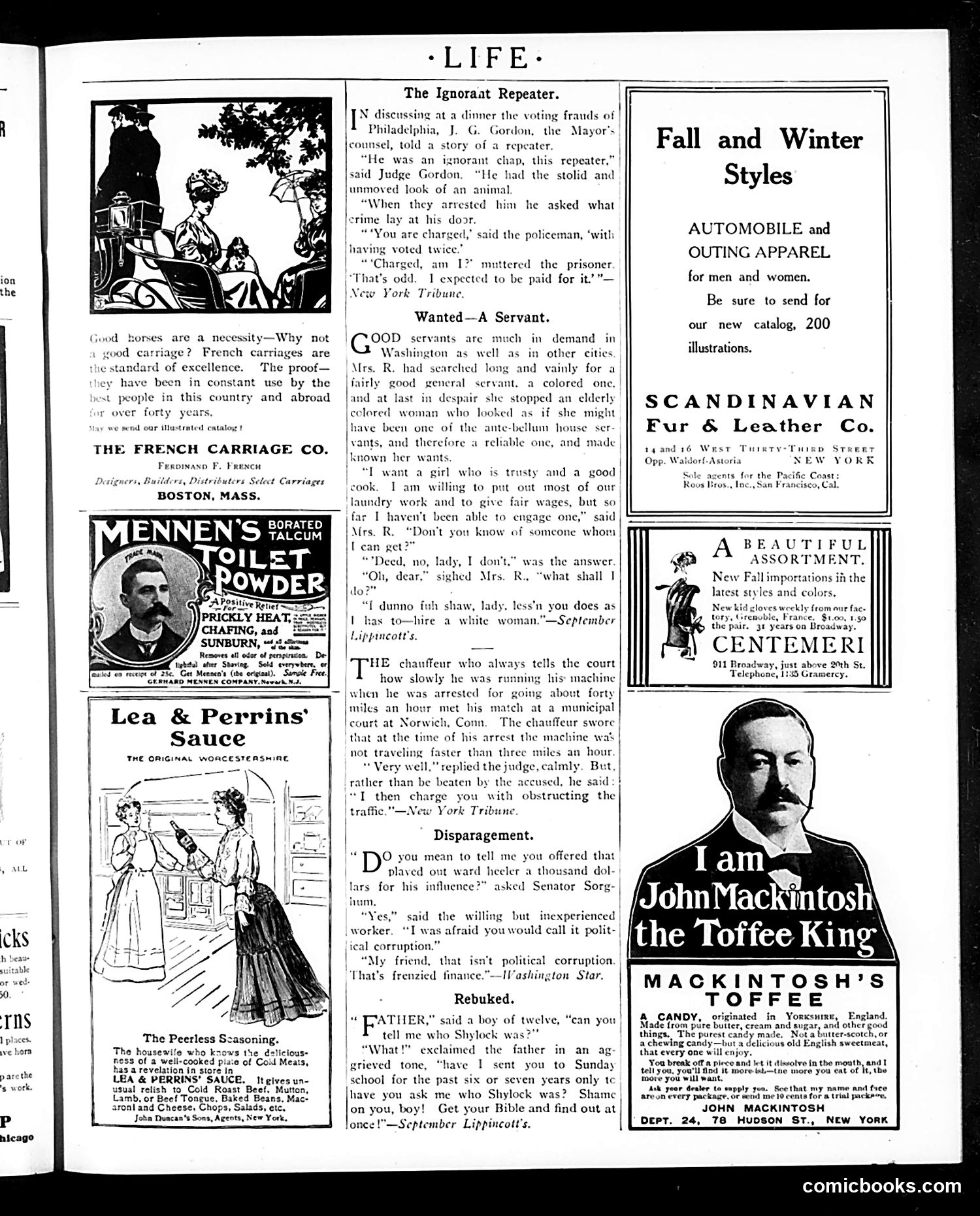 Life — October 19, 1905 — page 5 of 30
